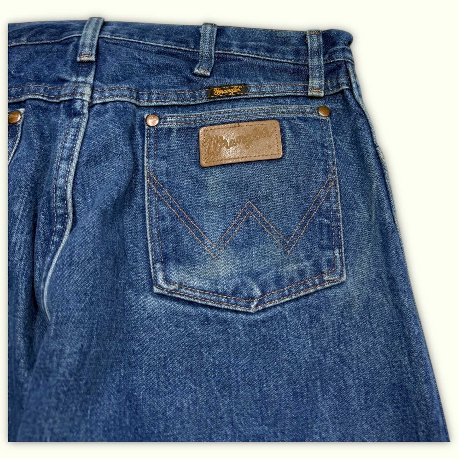 Wrangler Jean Regular Homme 2000s Western – W35