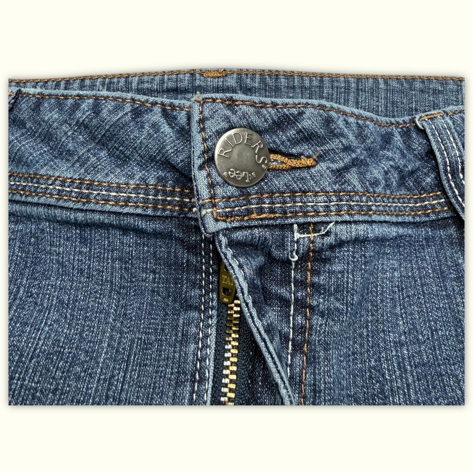 Riders By Lee Jean Regular Femme 2000s Normcore – W34