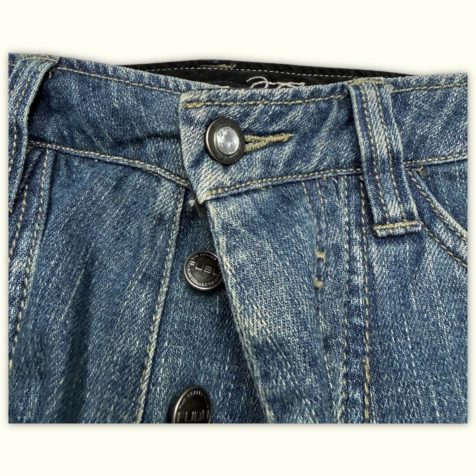 Fubu Jean Baggy Homme 2000s Y2K – W30