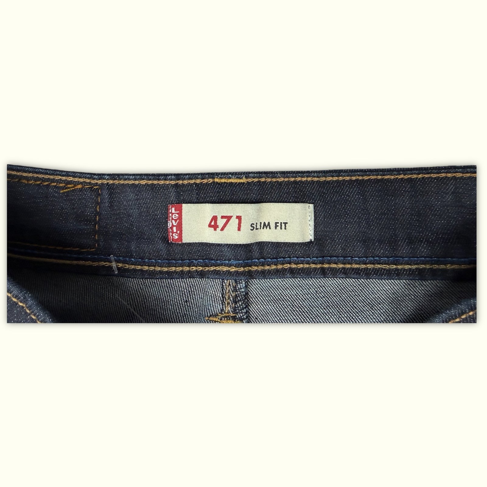 Levi'S Jean Slim Femme 2000s Minimaliste – W26