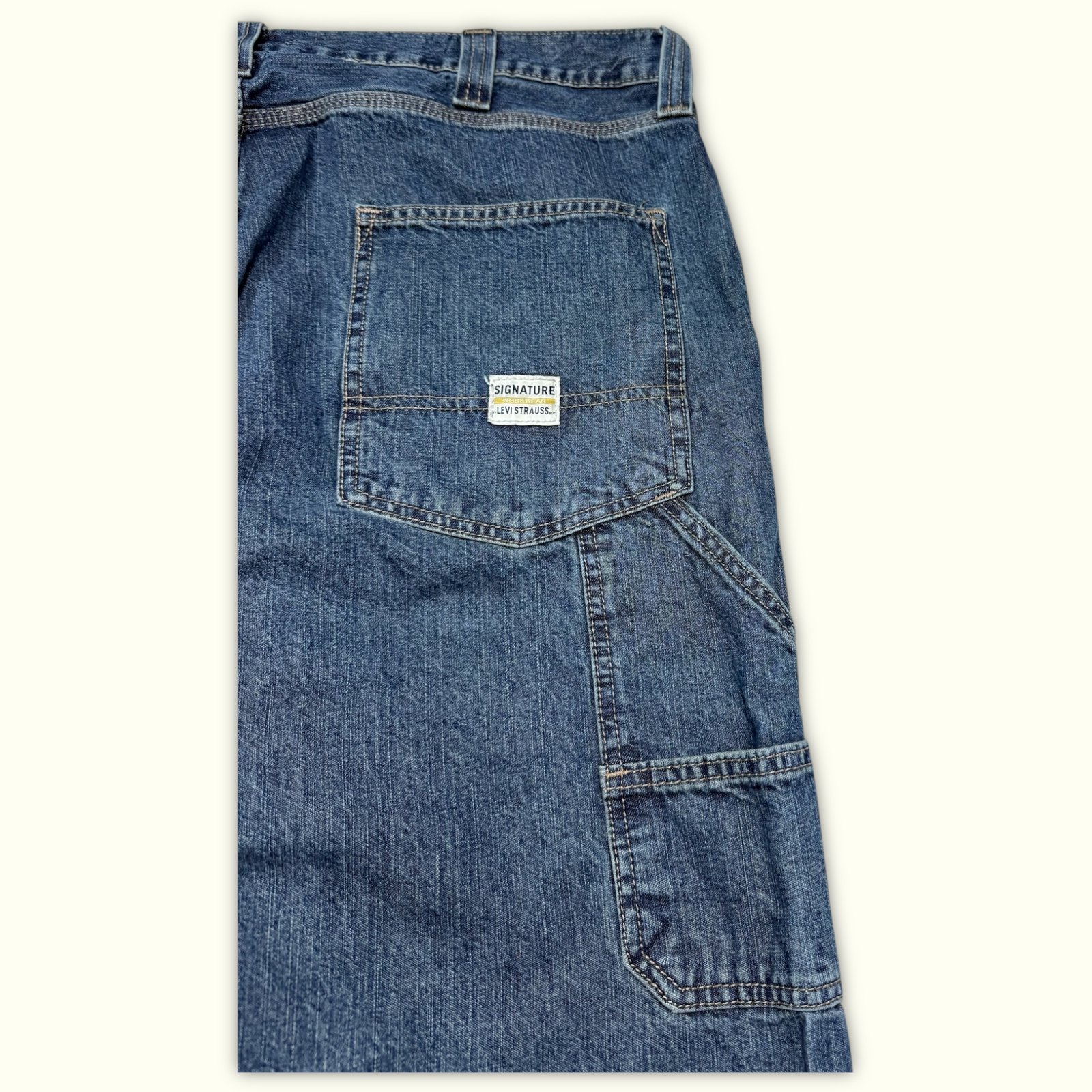 Signature By Levi Strauss & Co. Jean Large Homme 2020s Workwear – W40