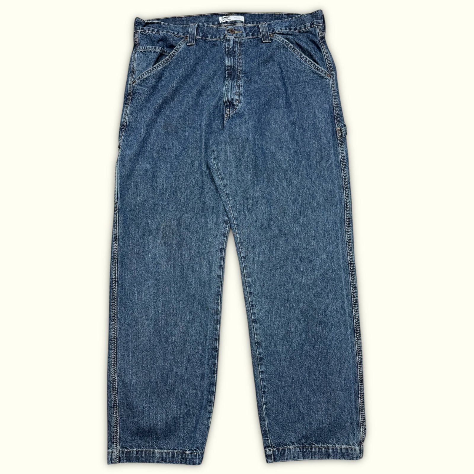 Signature By Levi Strauss & Co. Jean Large Homme 2020s Workwear – W40