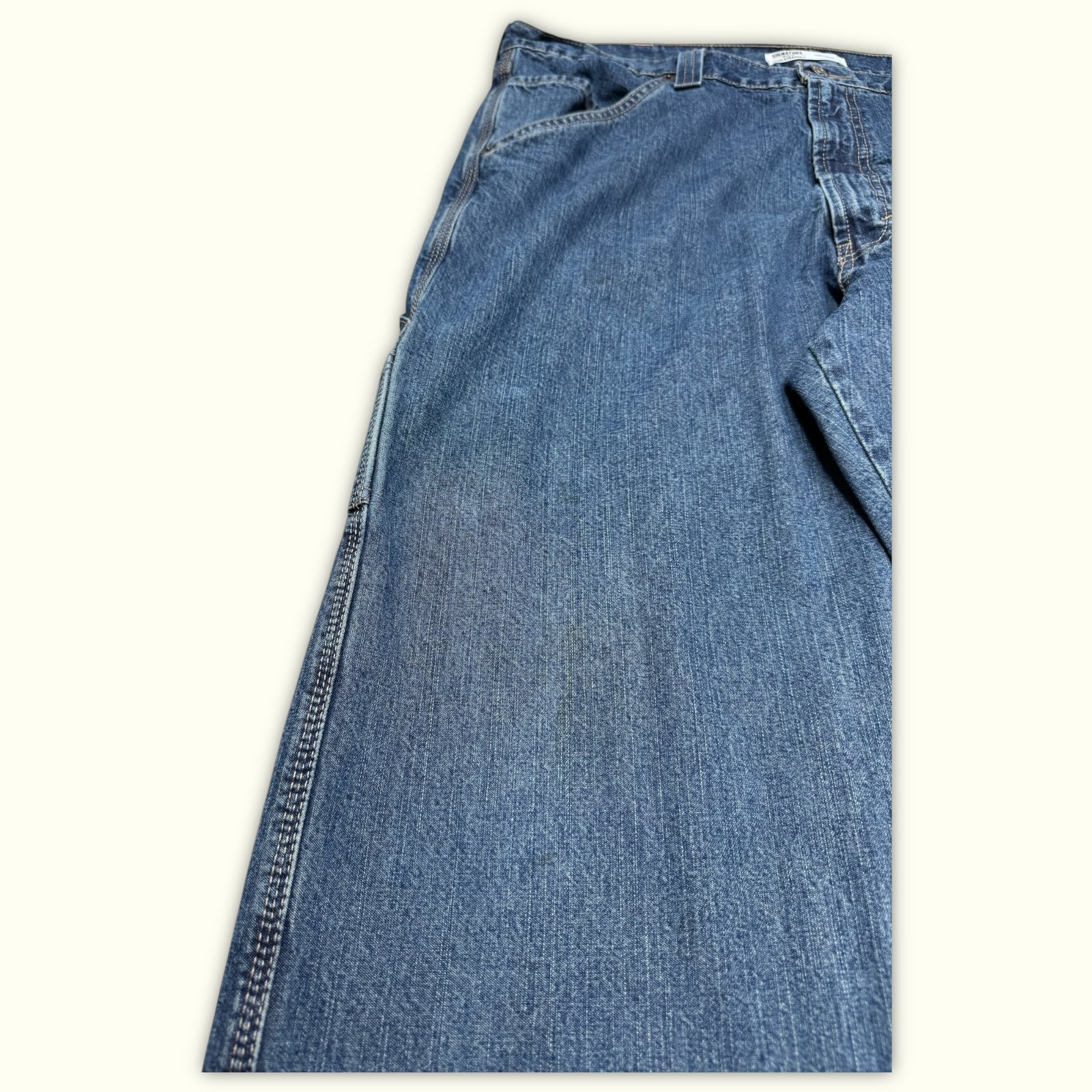 Signature By Levi Strauss & Co. Jean Large Homme 2020s Workwear – W40