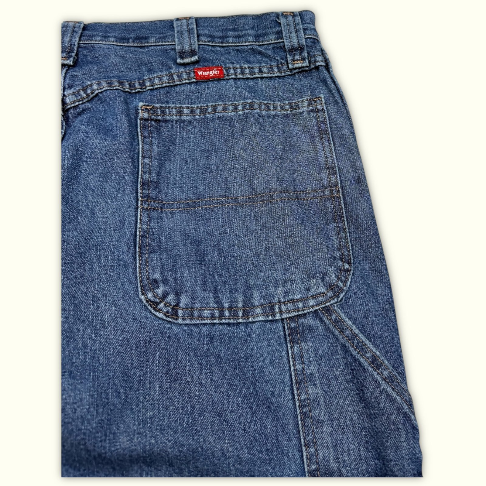 Wrangler Jean Relaxed Homme 2000s Workwear – W36