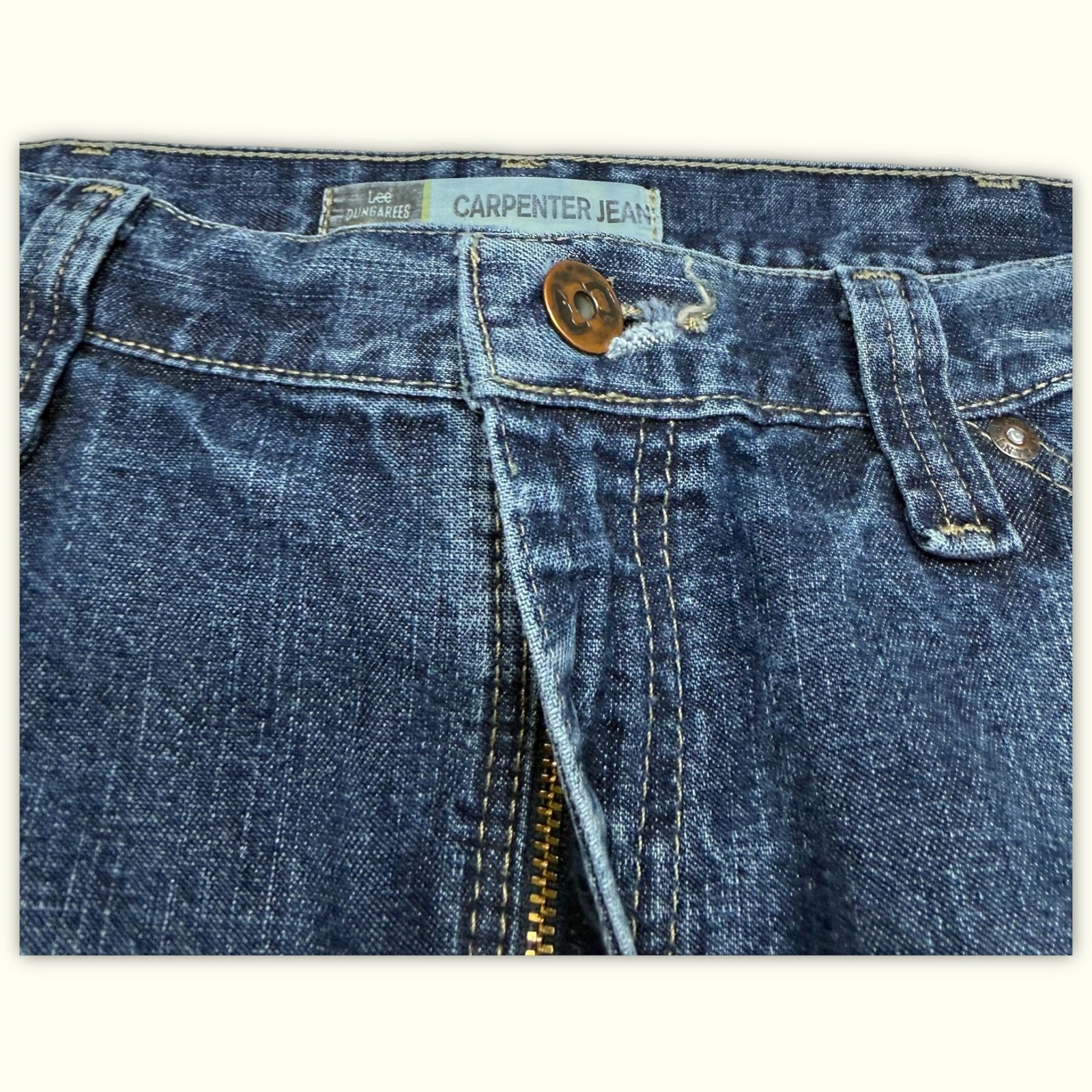 Lee Jean Relaxed Homme 2000s Workwear – W36