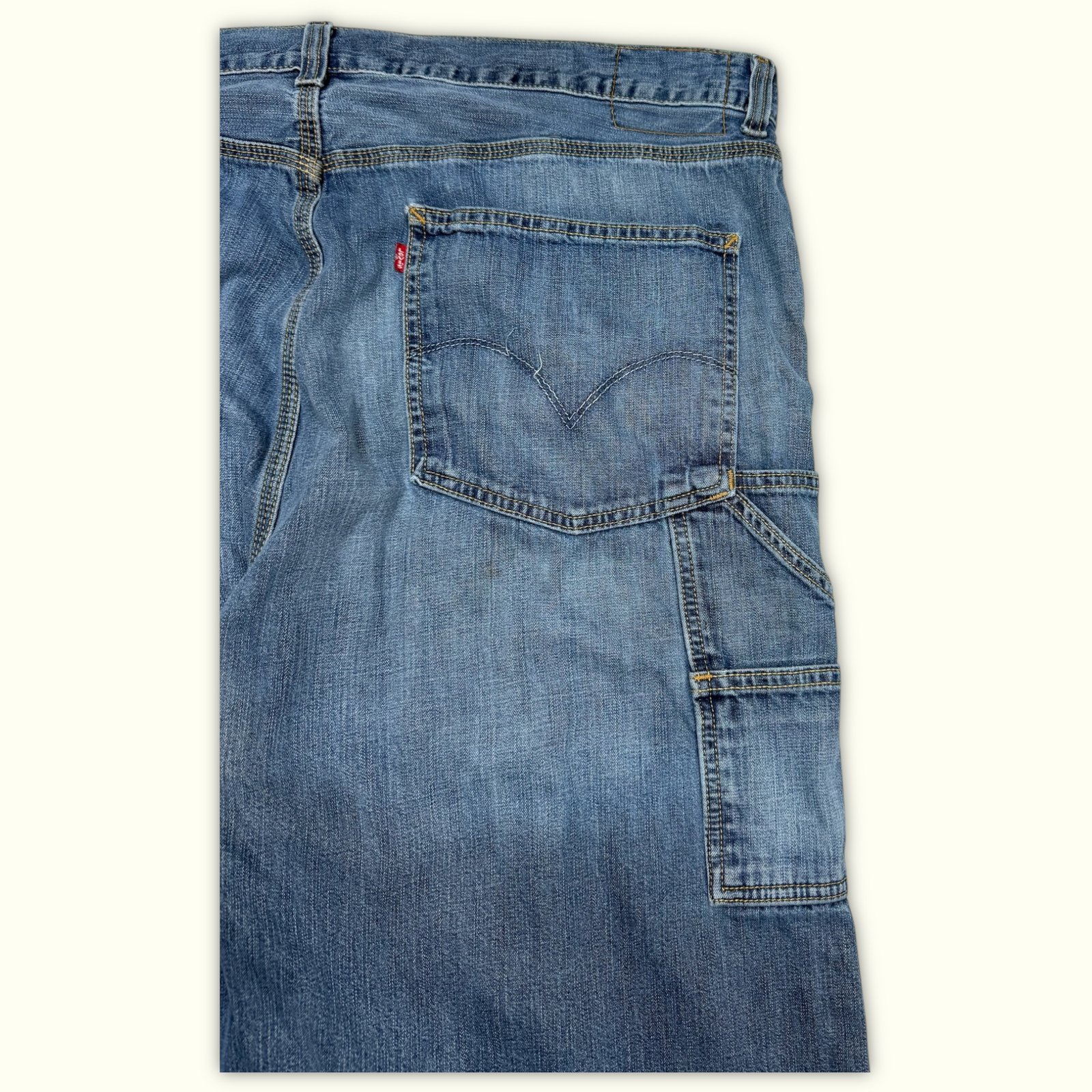 Levi'S Jean Large Homme 2000s Workwear – W42