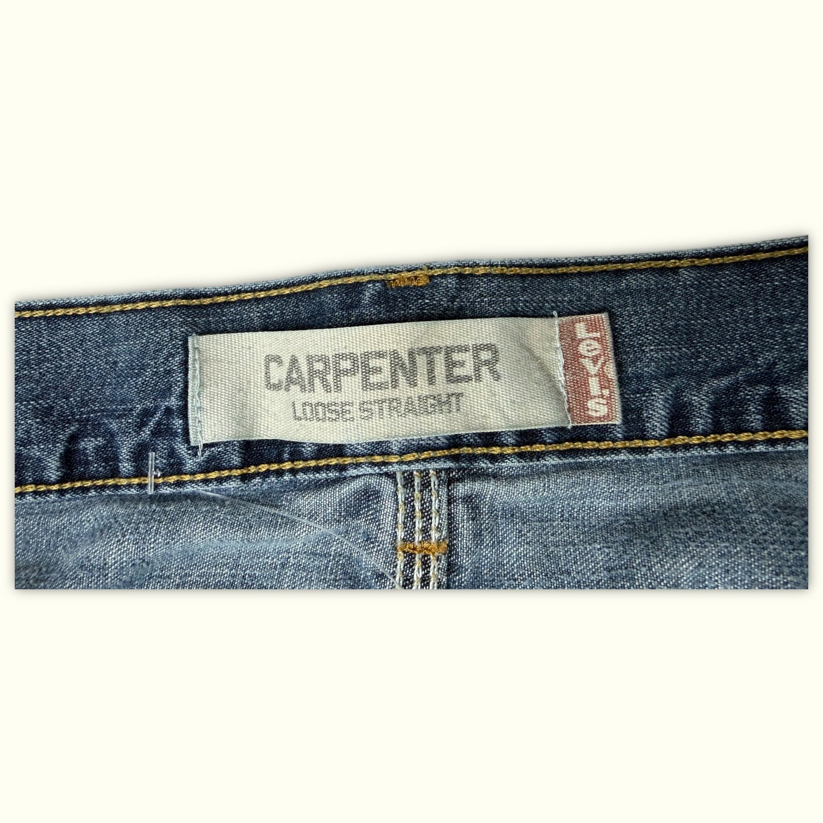 Levi'S Jean Large Homme 2000s Workwear – W42