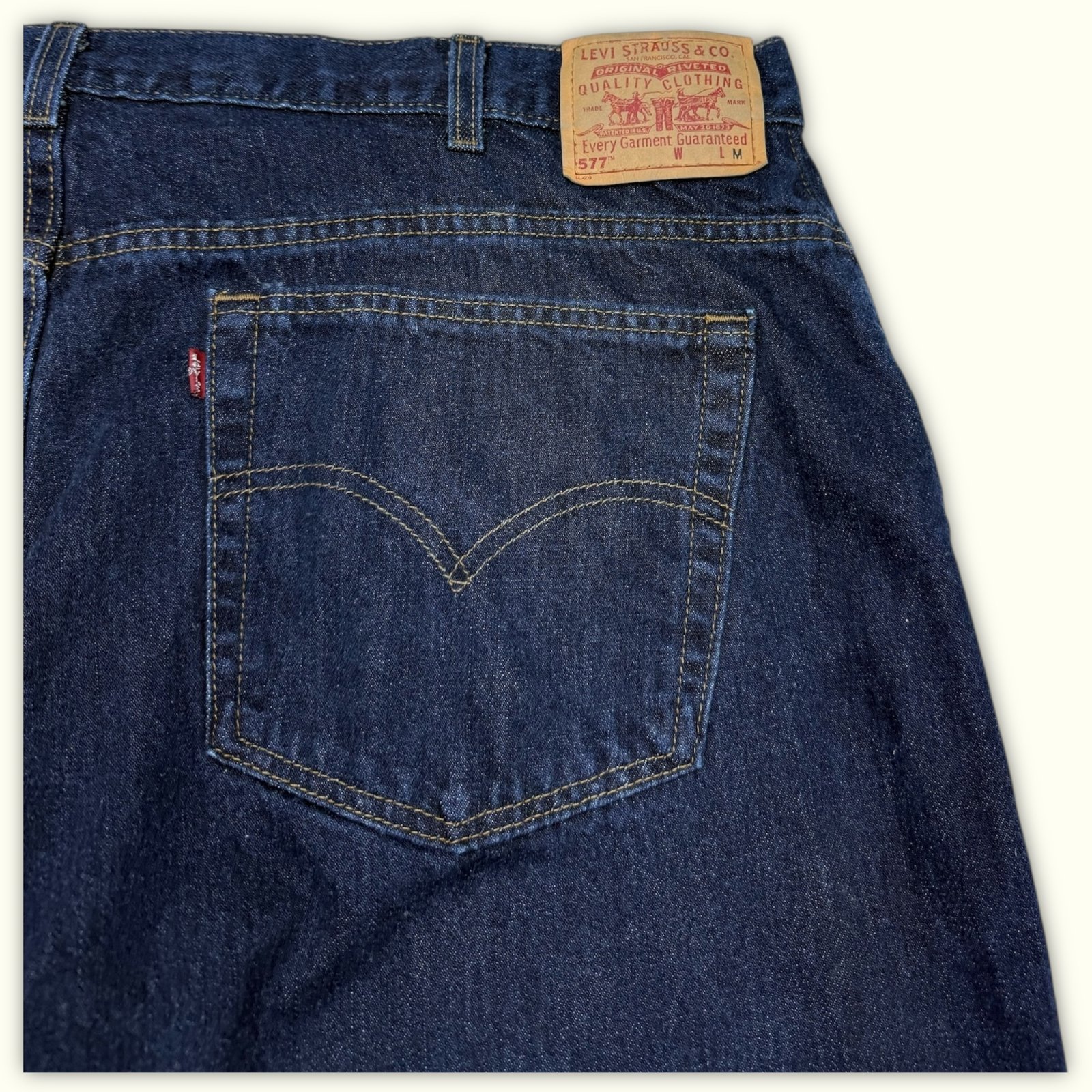 Levi'S Jean Large Homme 1990s Vintage – W24