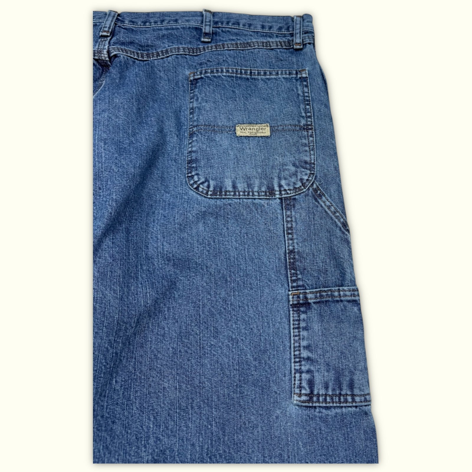 Wrangler Jean Large Homme 2000s Workwear – W44