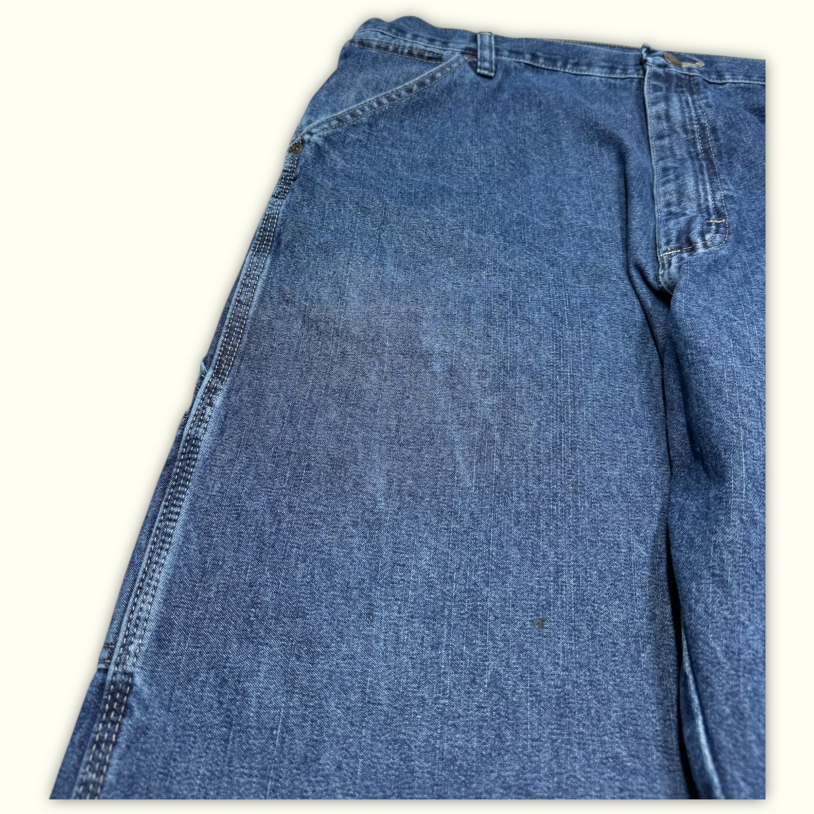 Wrangler Jean Large Homme 2000s Workwear – W38