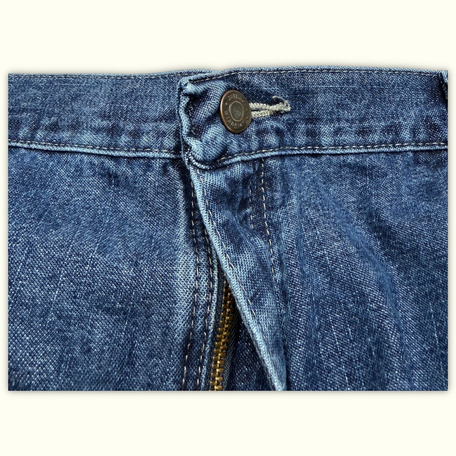 Wrangler Jean Large Homme 2000s Workwear – W38