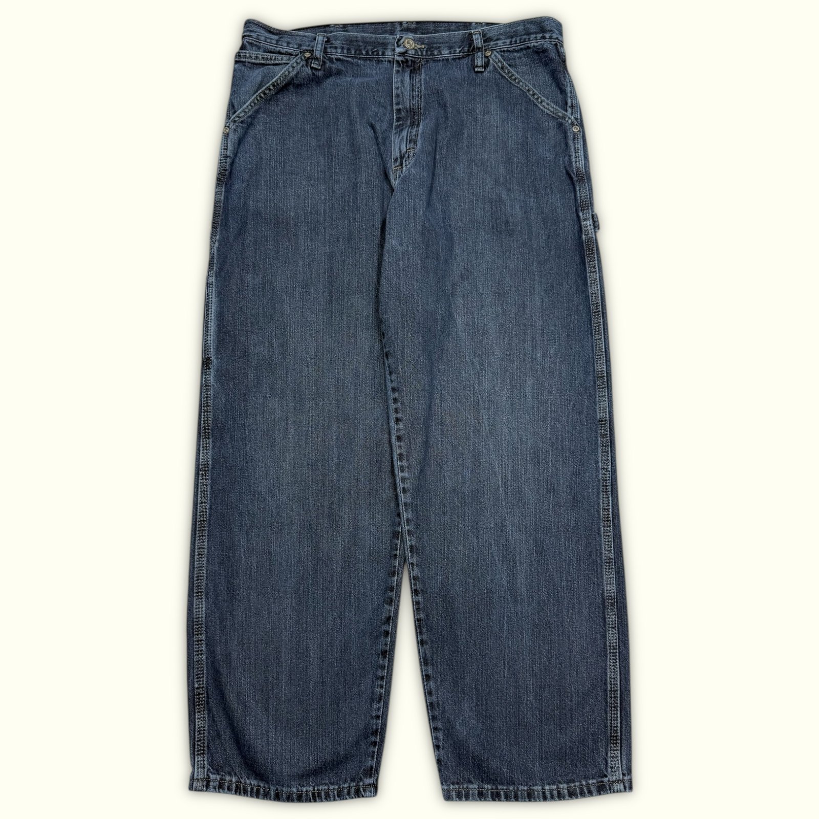 Wrangler Jean Large Homme 2000s Workwear – W38