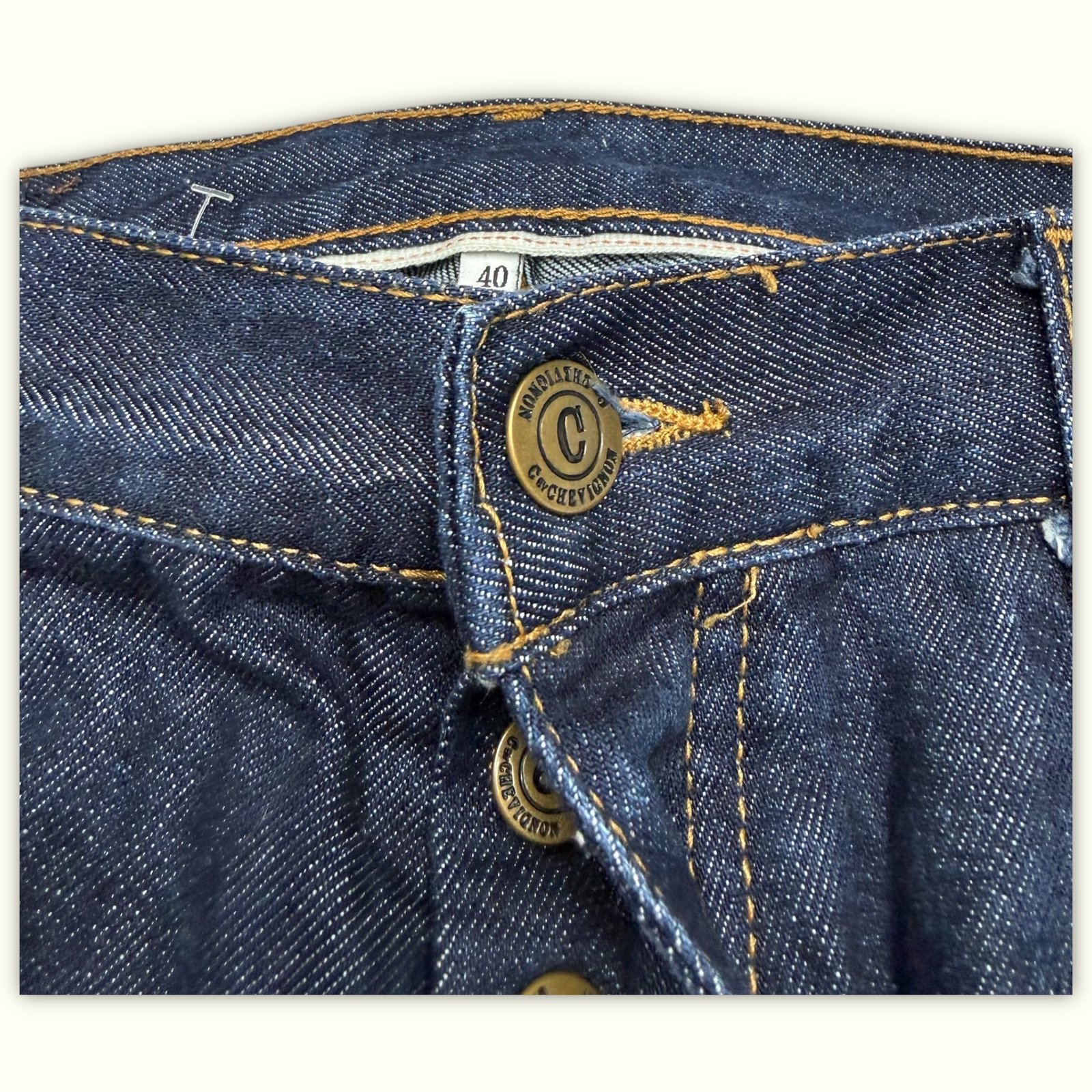 Chevignon Jean Regular Homme 2000s Workwear – W30