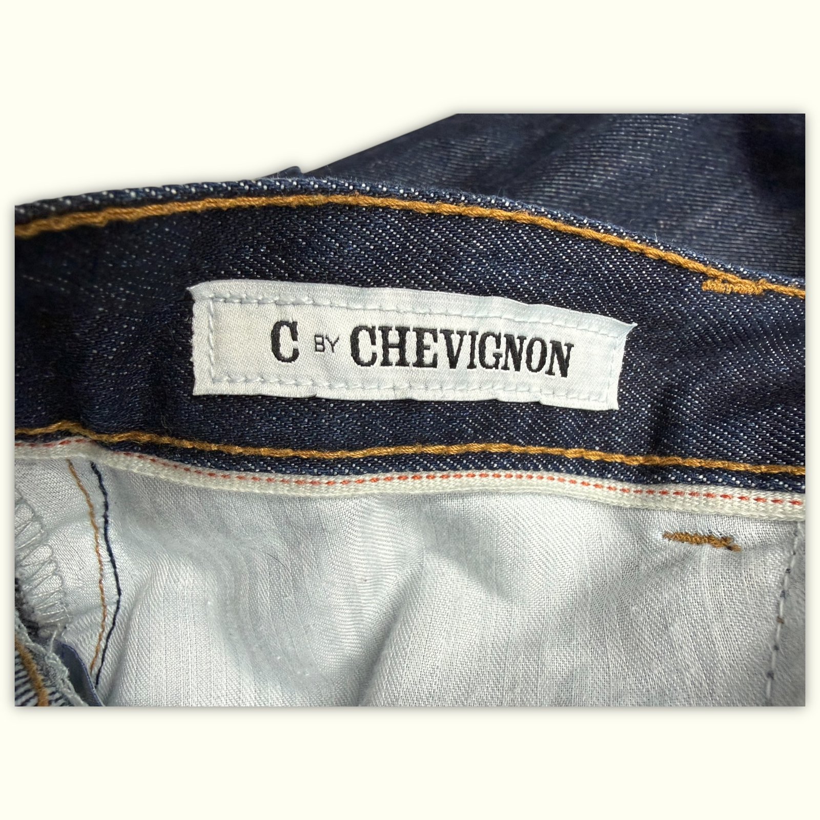 Chevignon Jean Regular Homme 2000s Workwear – W30