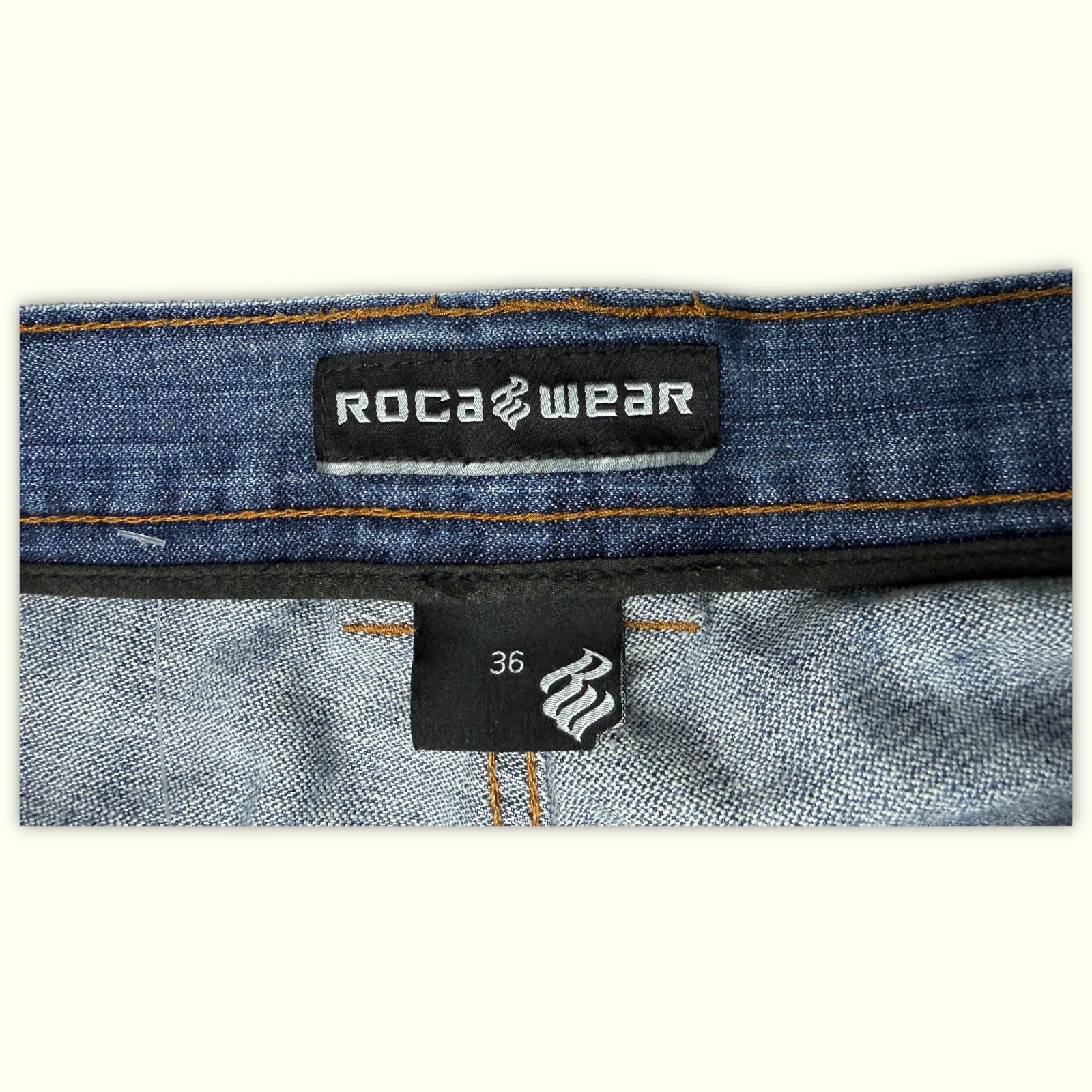 Rocawear Jean Baggy Homme 2000s Y2K – W36