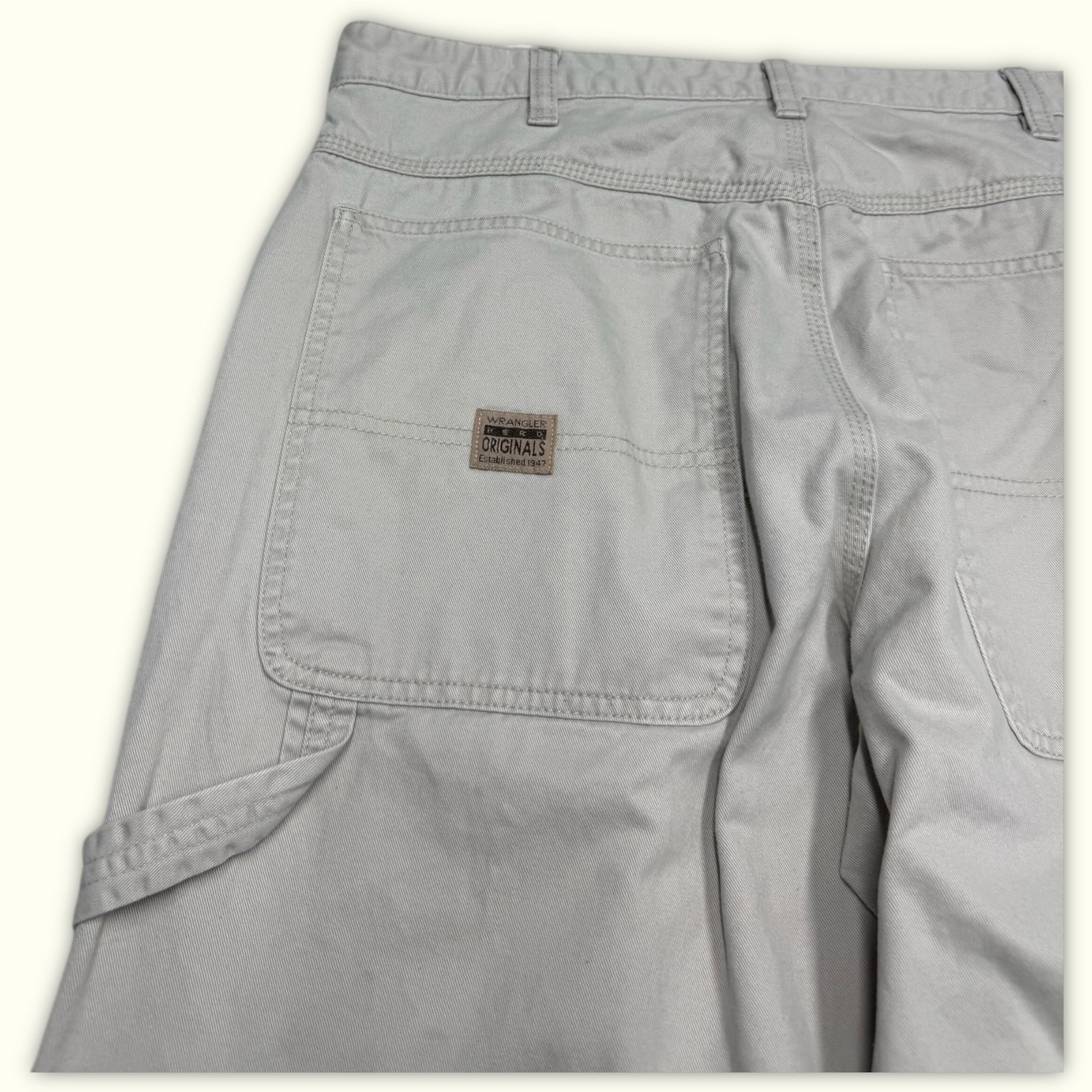 Wrangler Pantalon Relaxed Homme 2000s Workwear – W34