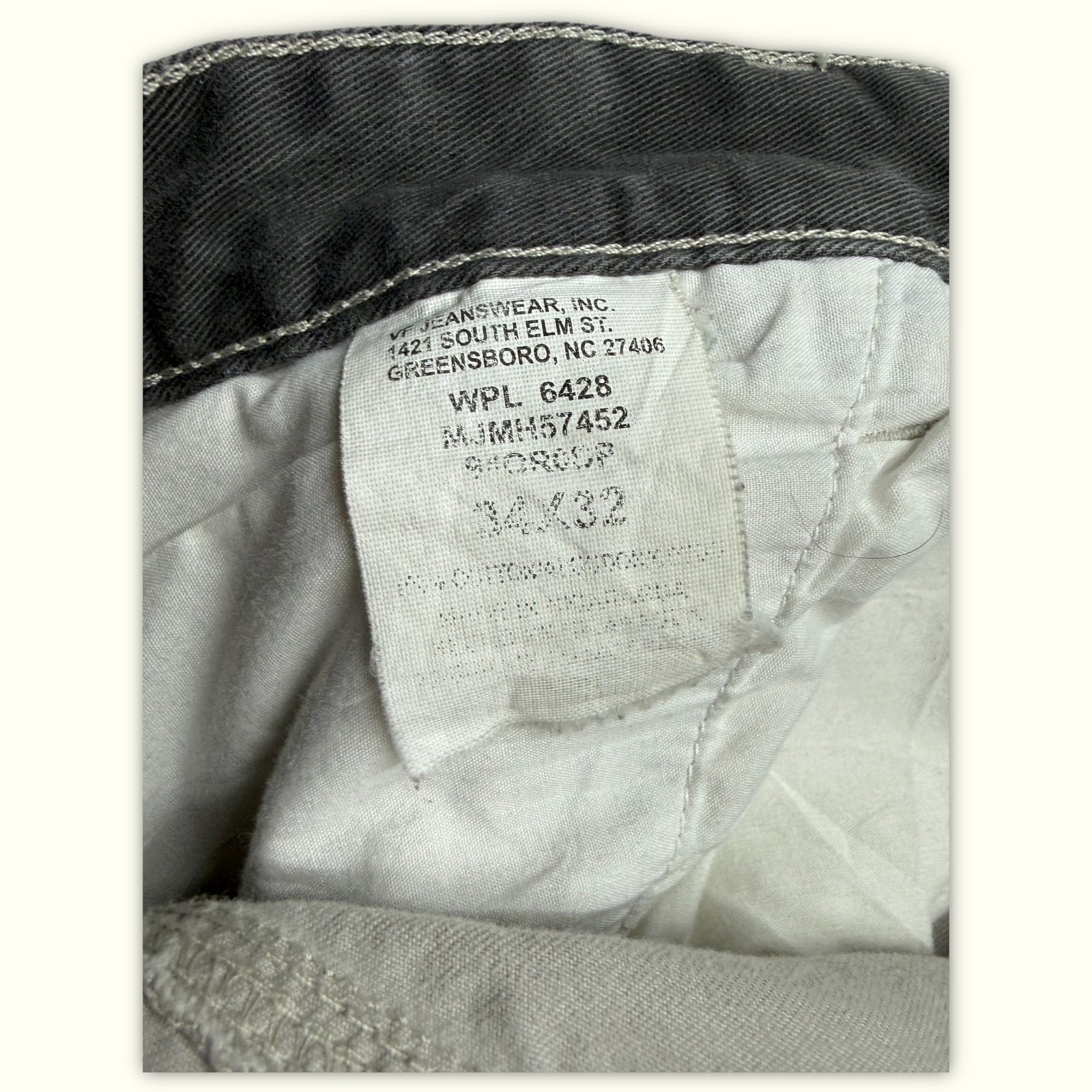Wrangler Pantalon Relaxed Homme 2000s Workwear – W34