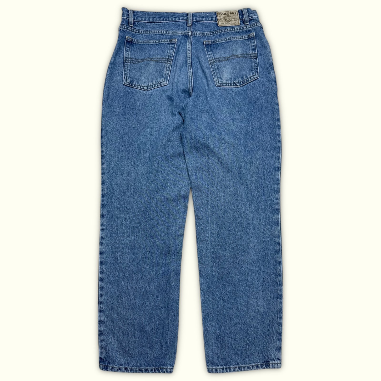 Bugle Boy Jean Large Homme 1990s Vintage – W34