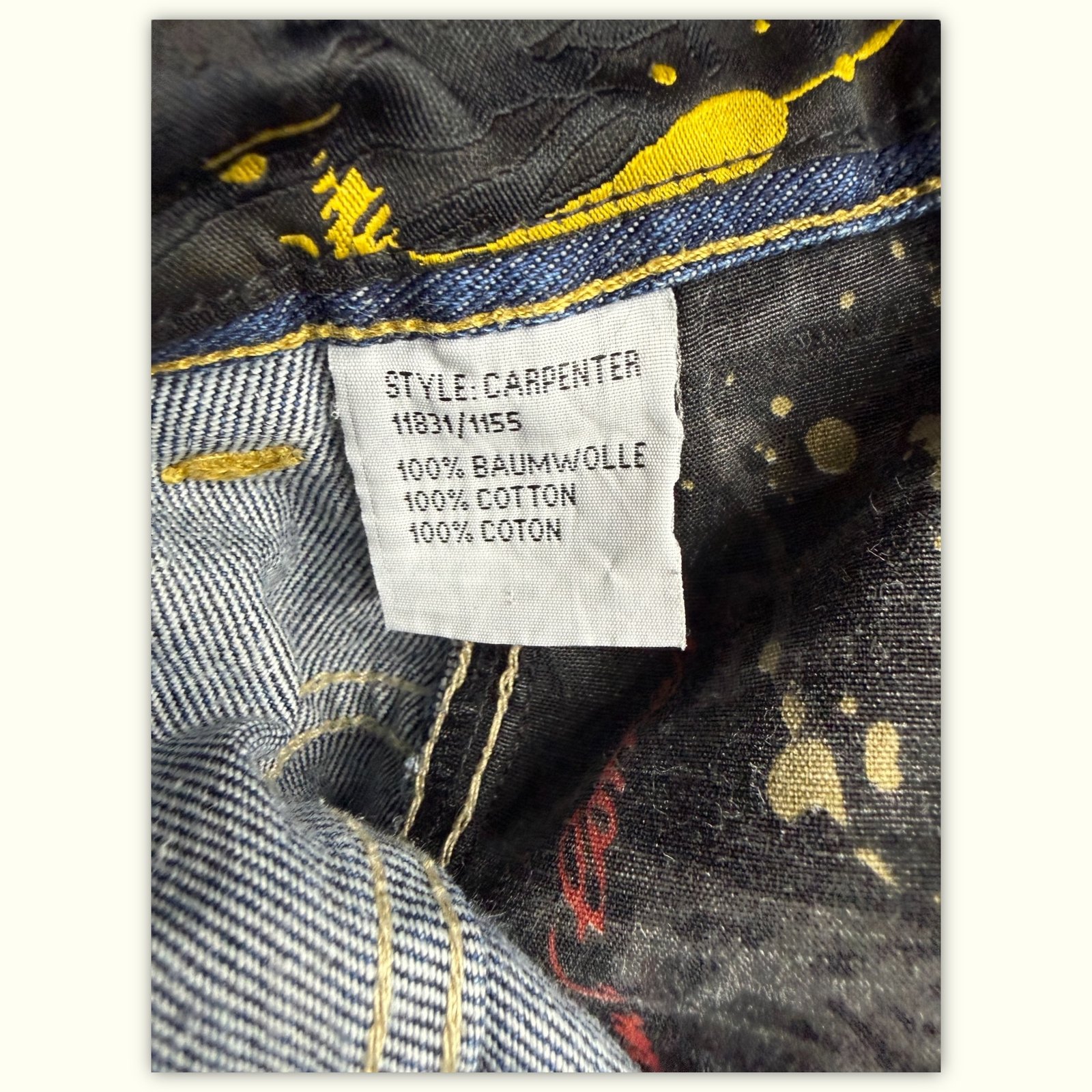 Freeman T. Porter Jean Baggy Homme 2000s Y2K – W31