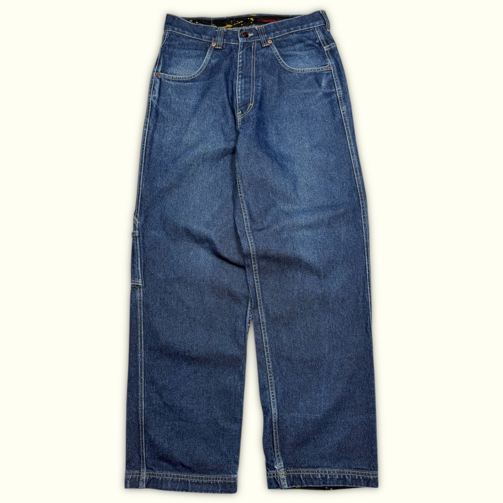 Freeman T. Porter Jean Baggy Homme 2000s Y2K – W31