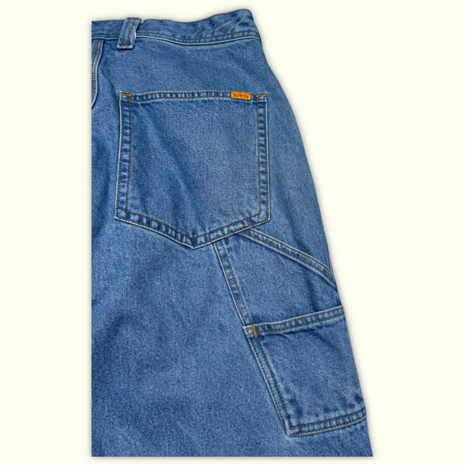 Edwin Jean Baggy Homme 1990s Streetwear japonais – W30