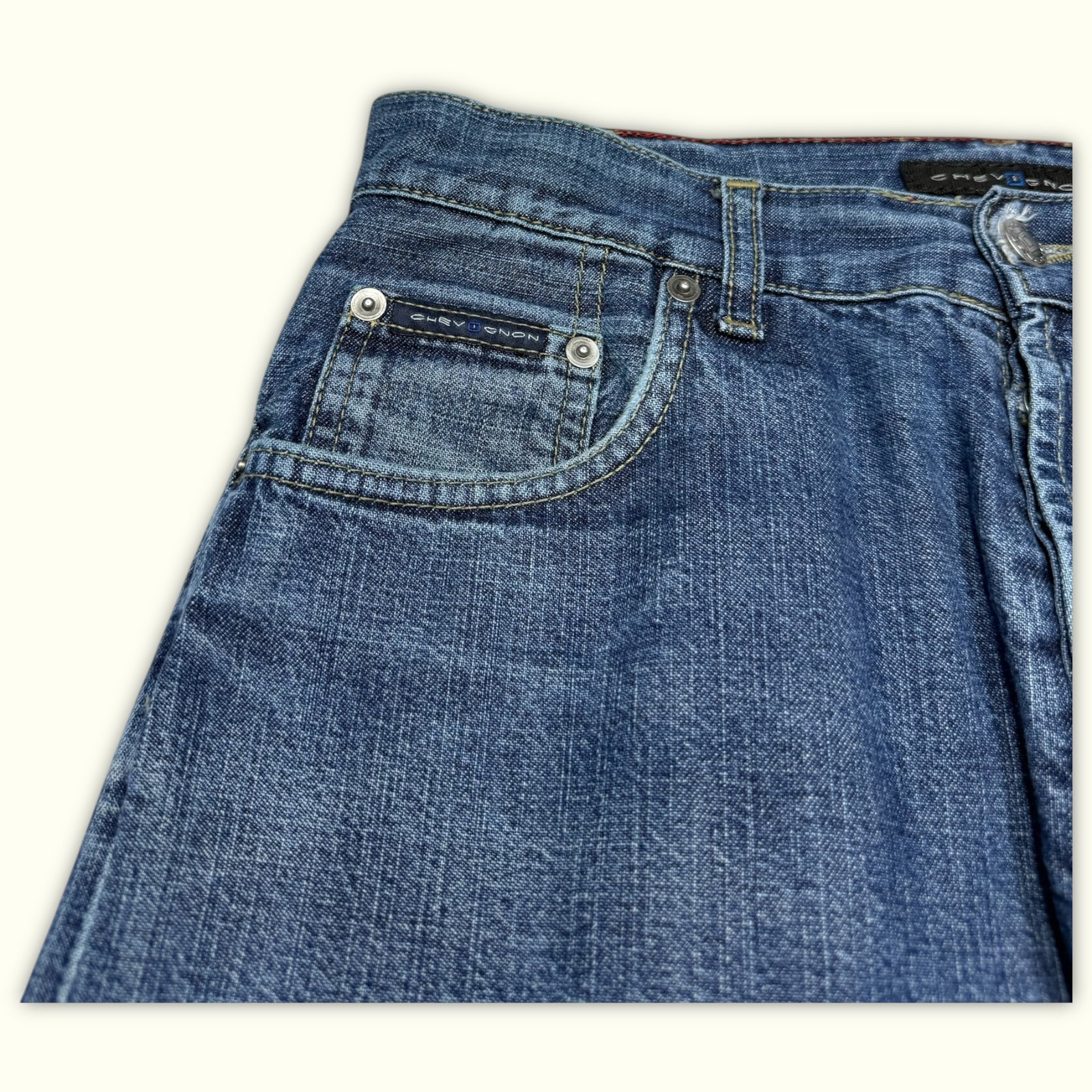 Chevignon Jean Regular Homme 2000s Vintage – W32