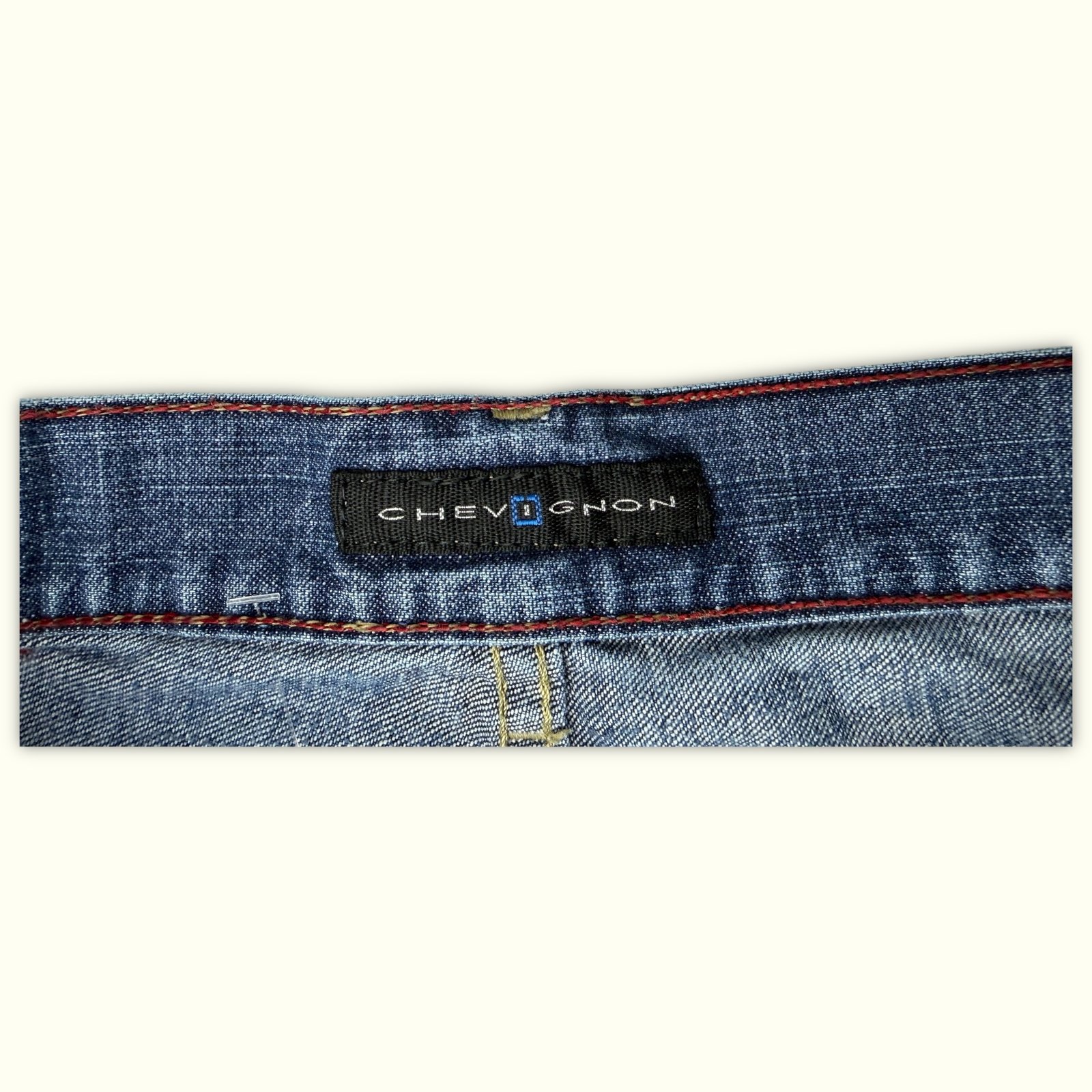Chevignon Jean Regular Homme 2000s Vintage – W32