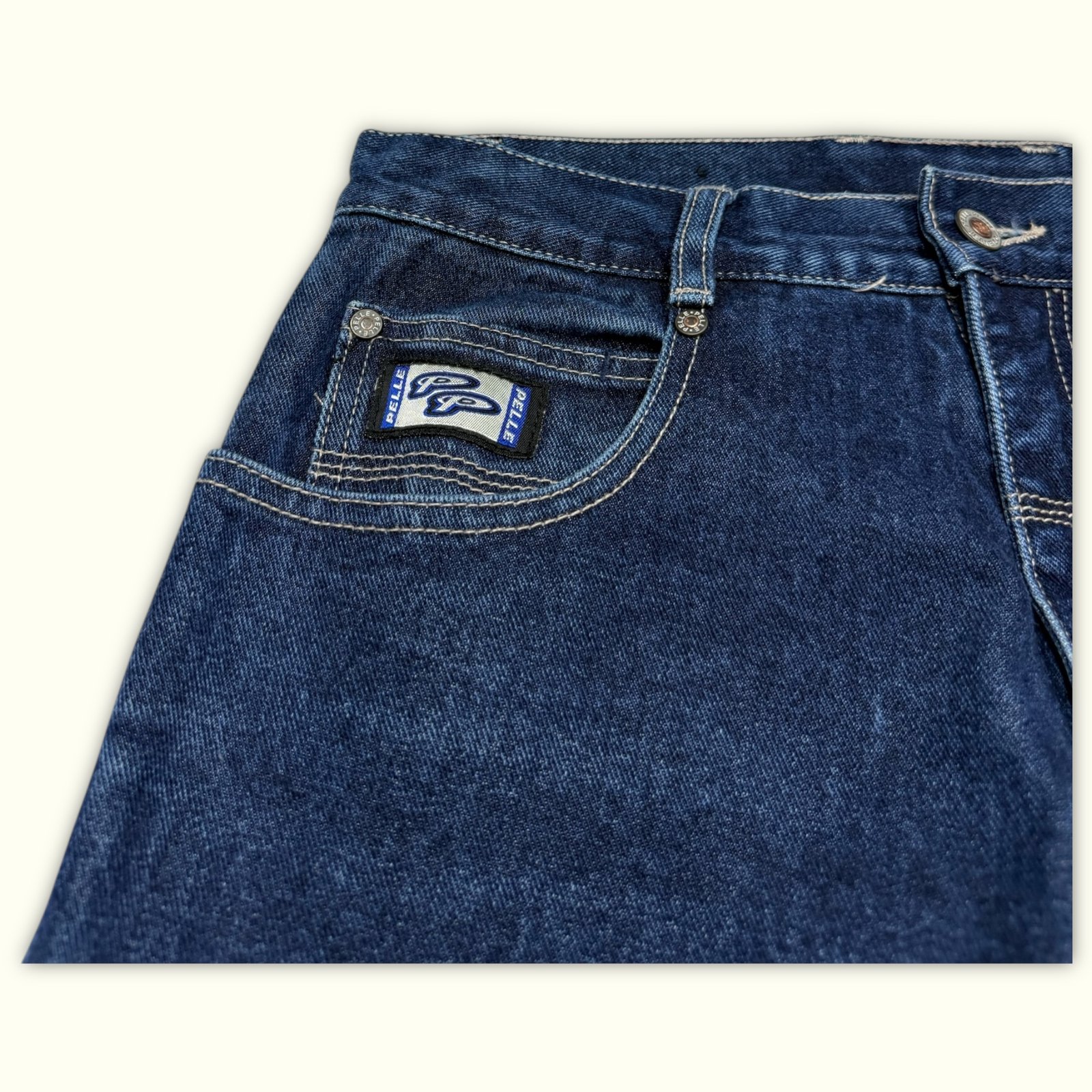 Pelle Pelle Jean Baggy Homme 1990s Streetwear – W30