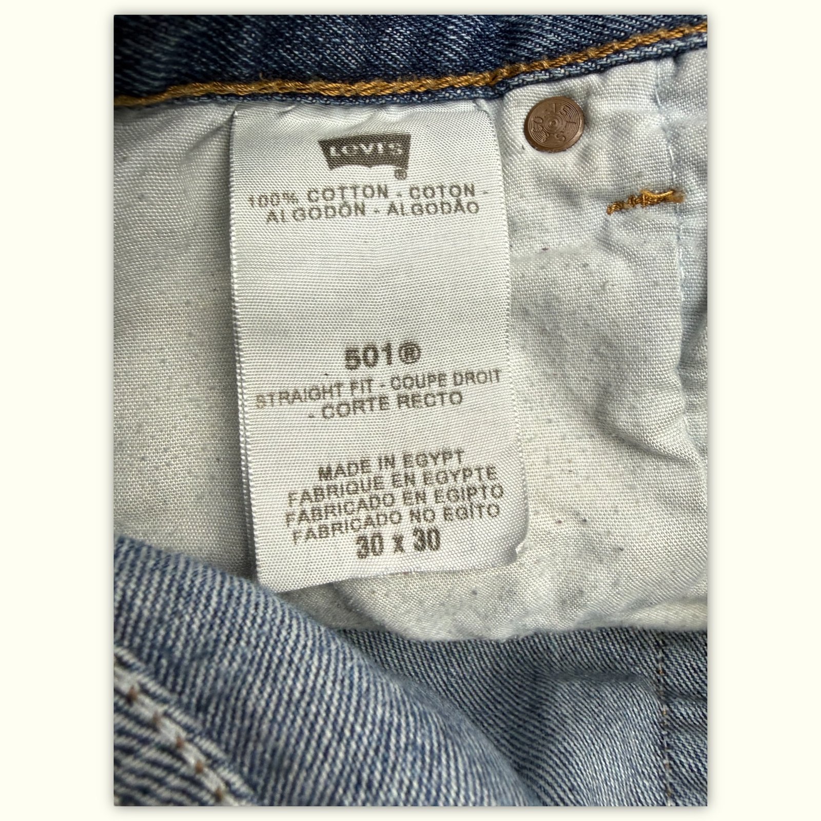 Levi'S Jean Regular Homme 2010s Classique – W30