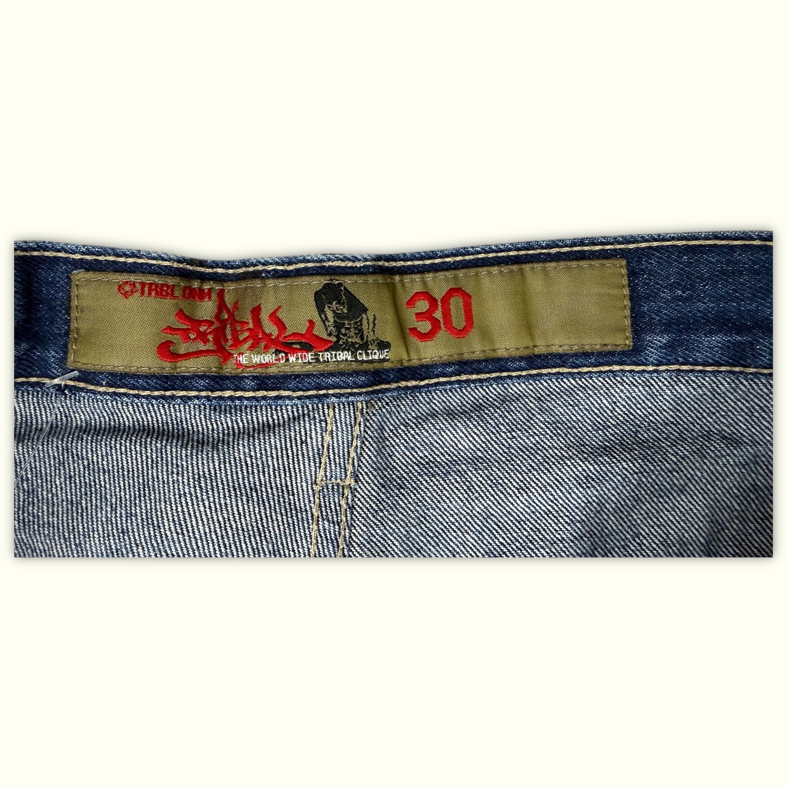 Tribal Gear Bermuda Baggy Homme Streetwear – W30