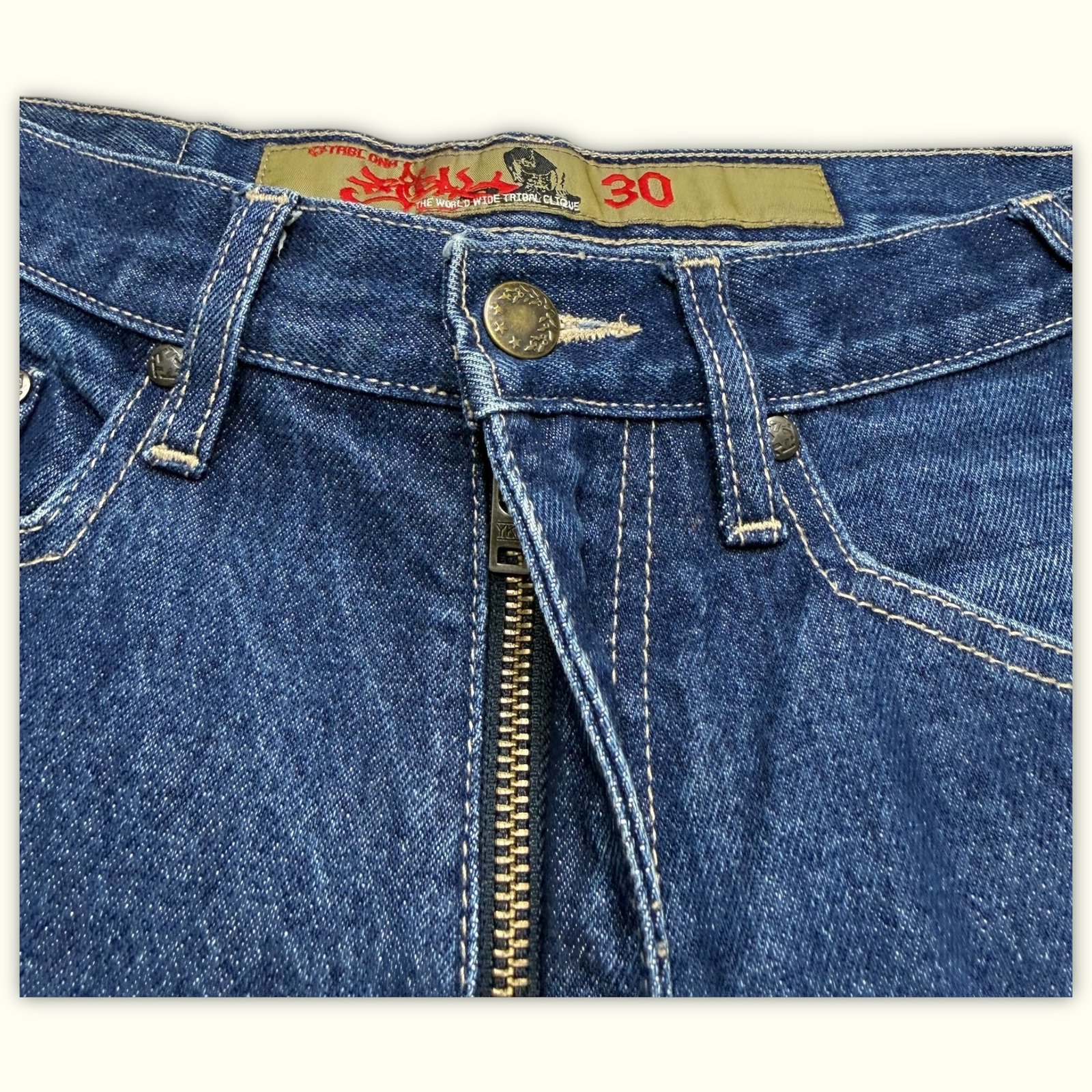 Tribal Gear Bermuda Baggy Homme Streetwear – W30