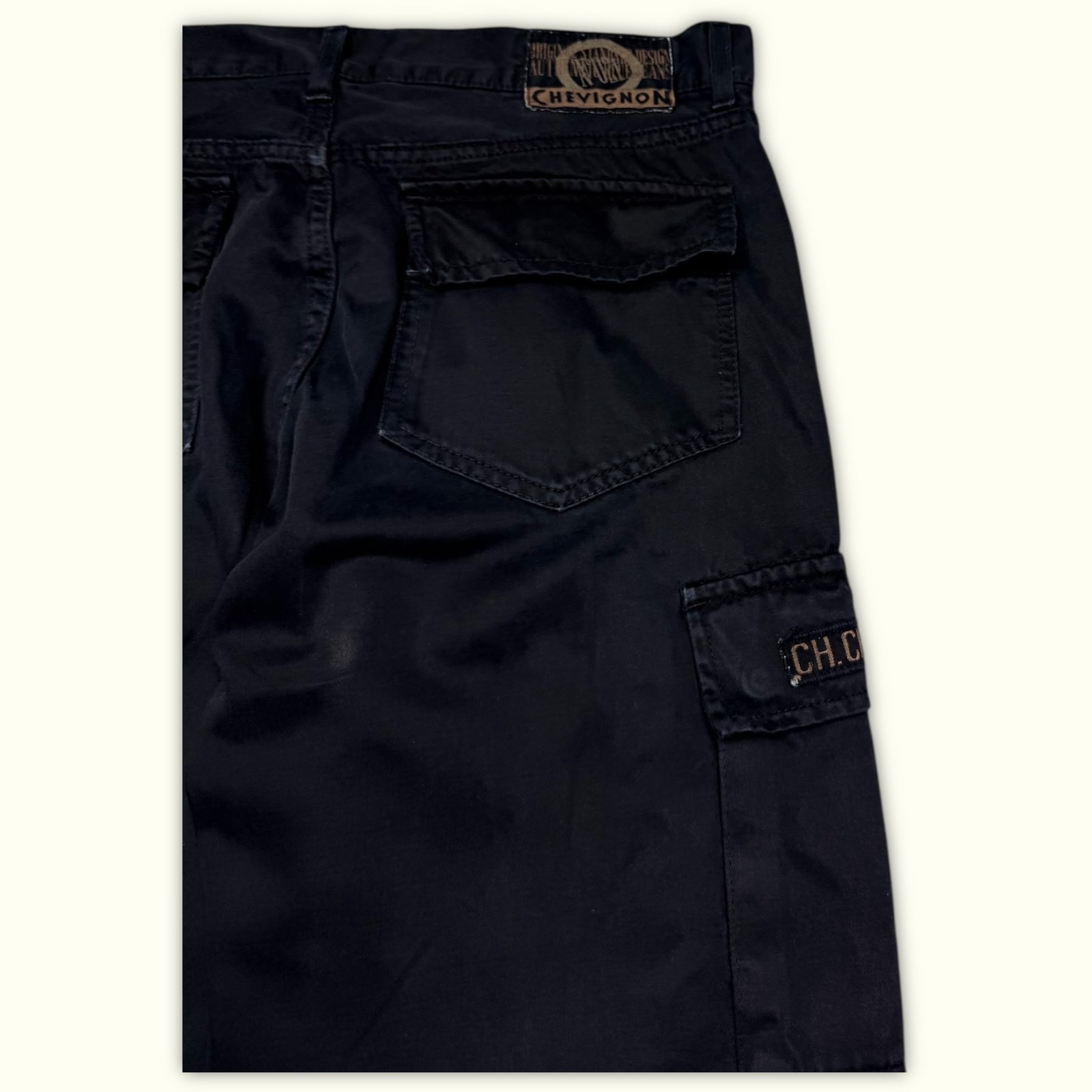 Chevignon Pantalon cargo Regular Homme 1990s Utility – W31