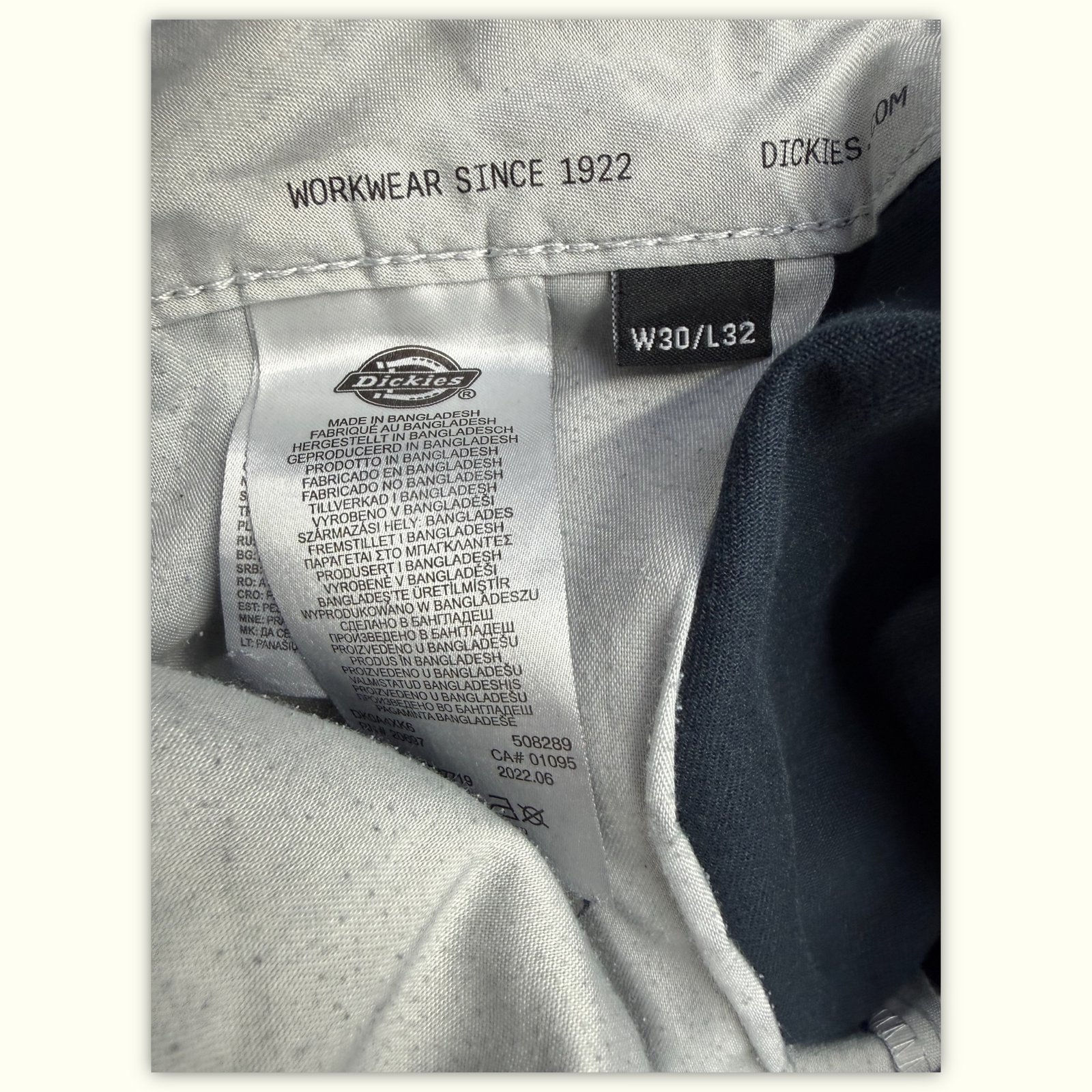 Dickies Chino Regular Homme Workwear – W30