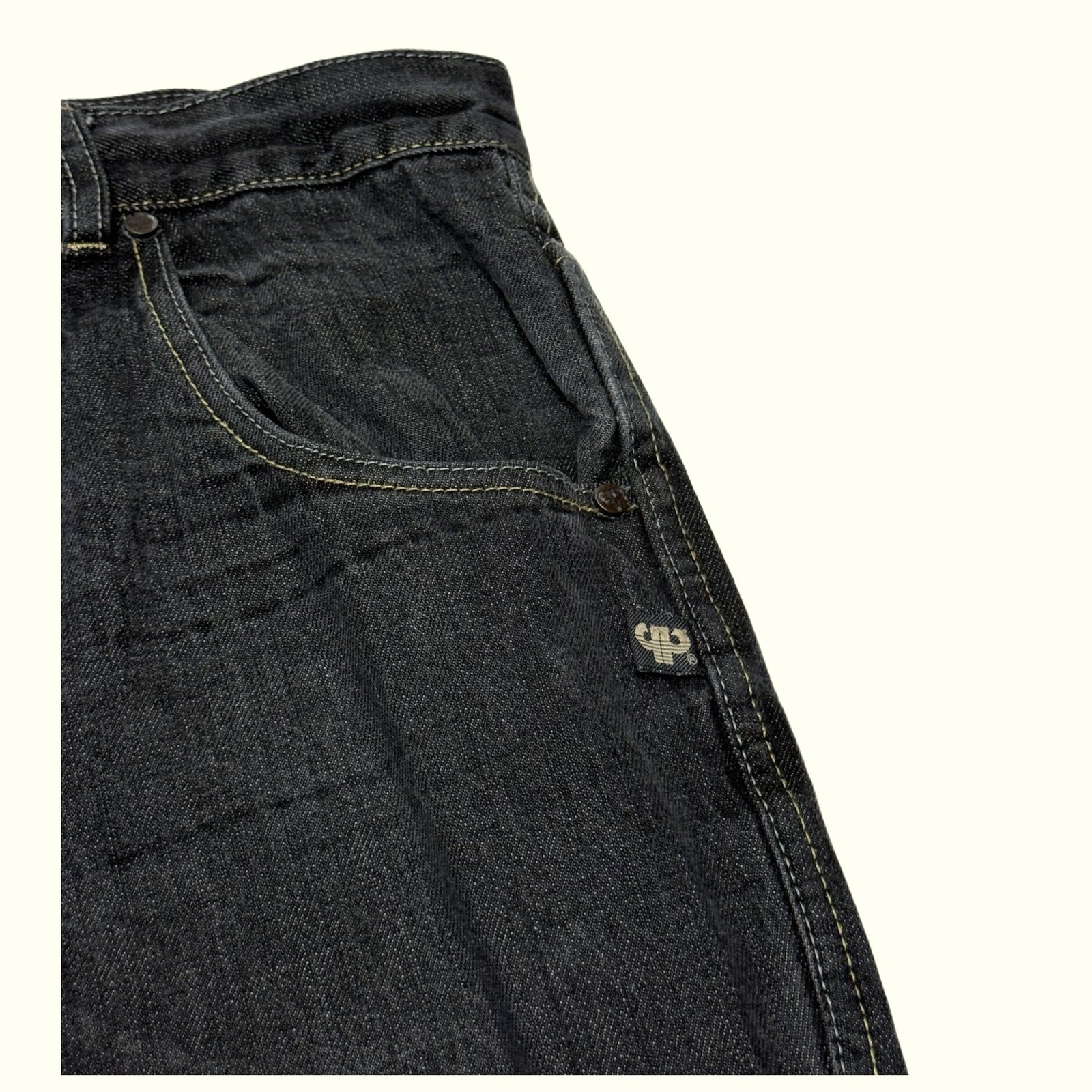 Pelle Pelle Jean Baggy Homme 2000s Streetwear – W36