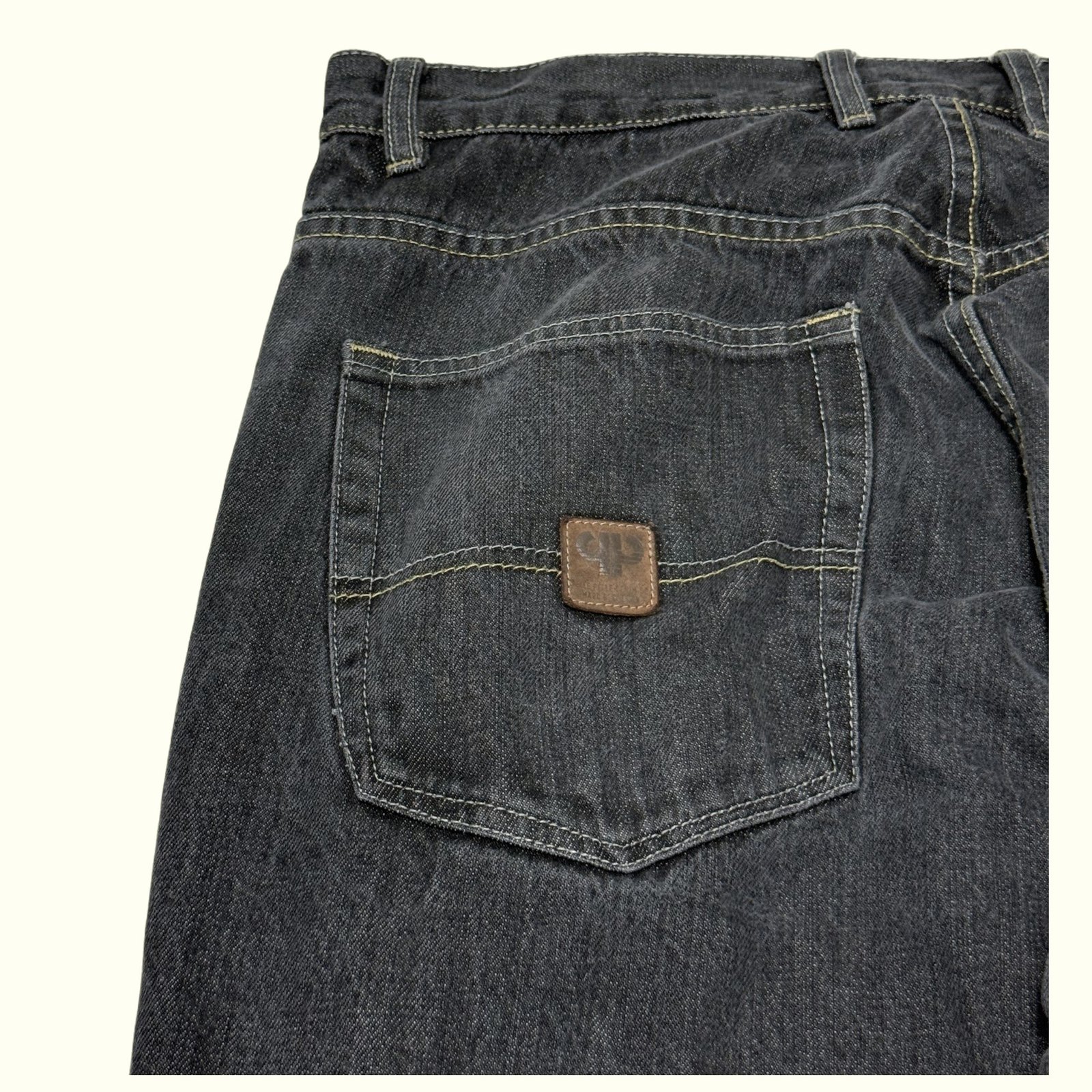 Pelle Pelle Jean Baggy Homme 2000s Streetwear – W36