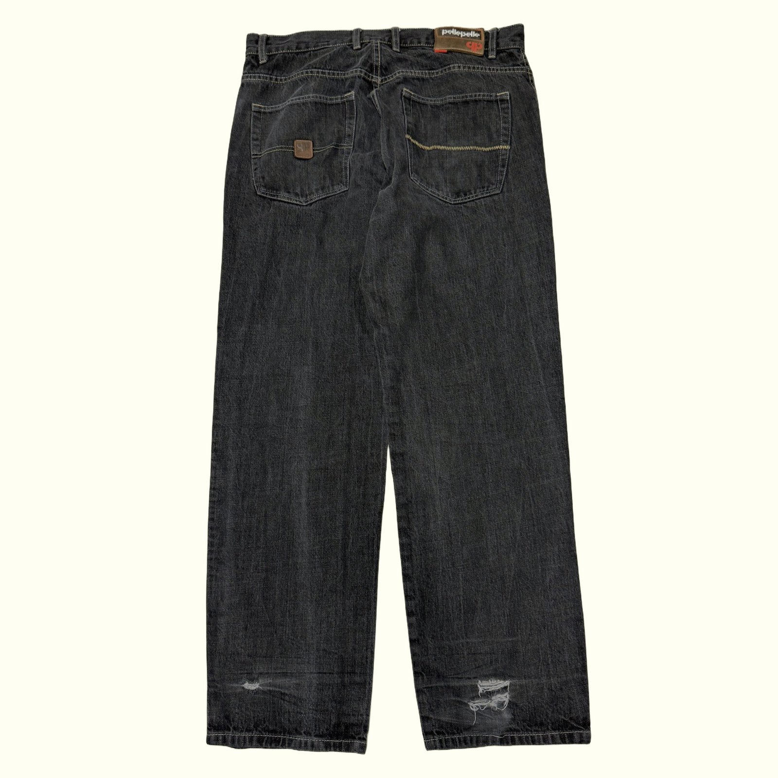 Pelle Pelle Jean Baggy Homme 2000s Streetwear – W36