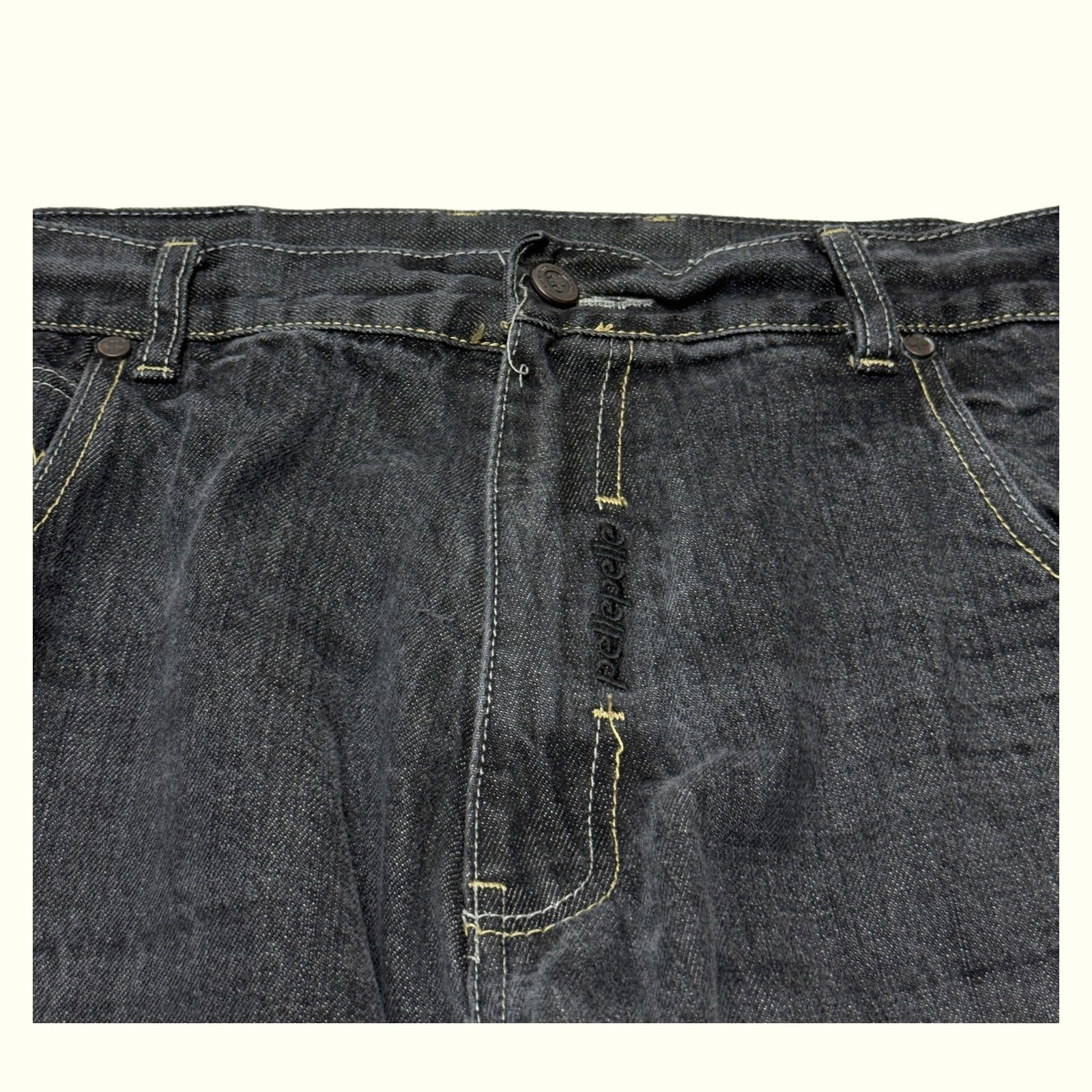 Pelle Pelle Jean Baggy Homme 2000s Streetwear – W36
