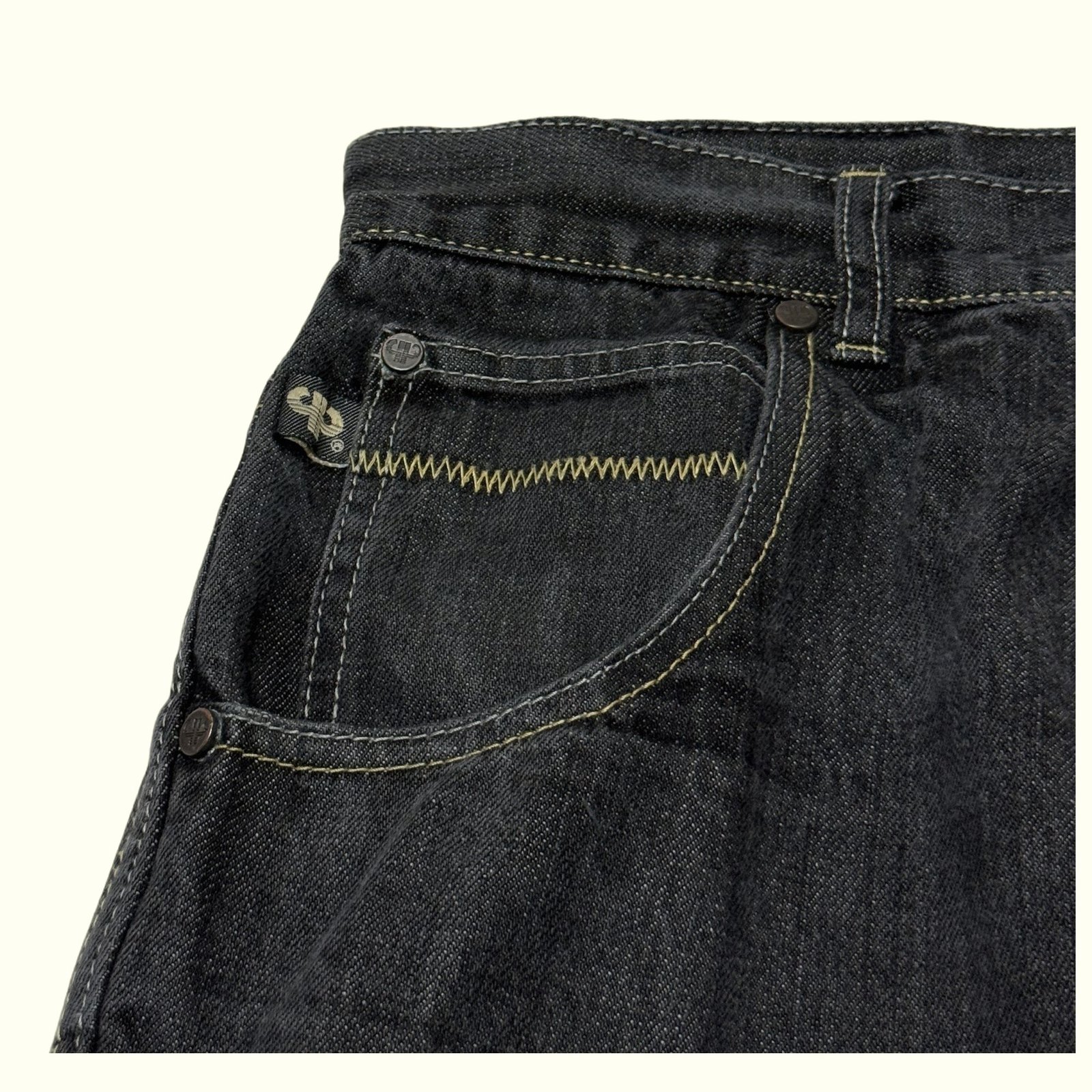 Pelle Pelle Jean Baggy Homme 2000s Streetwear – W36