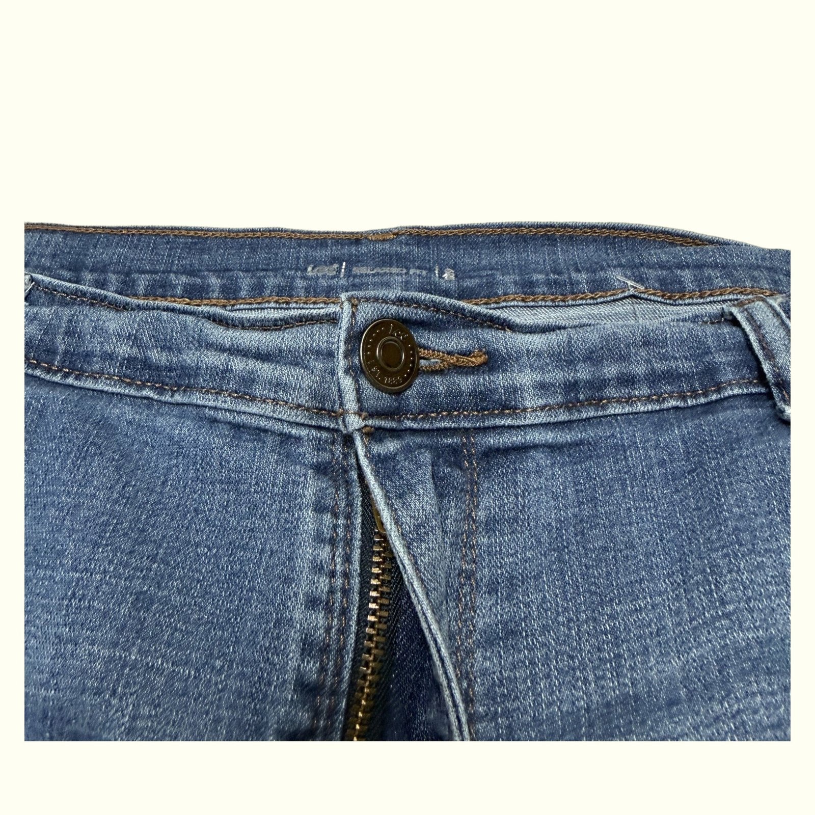 Lee Jean Relaxed Femme Normcore – W36