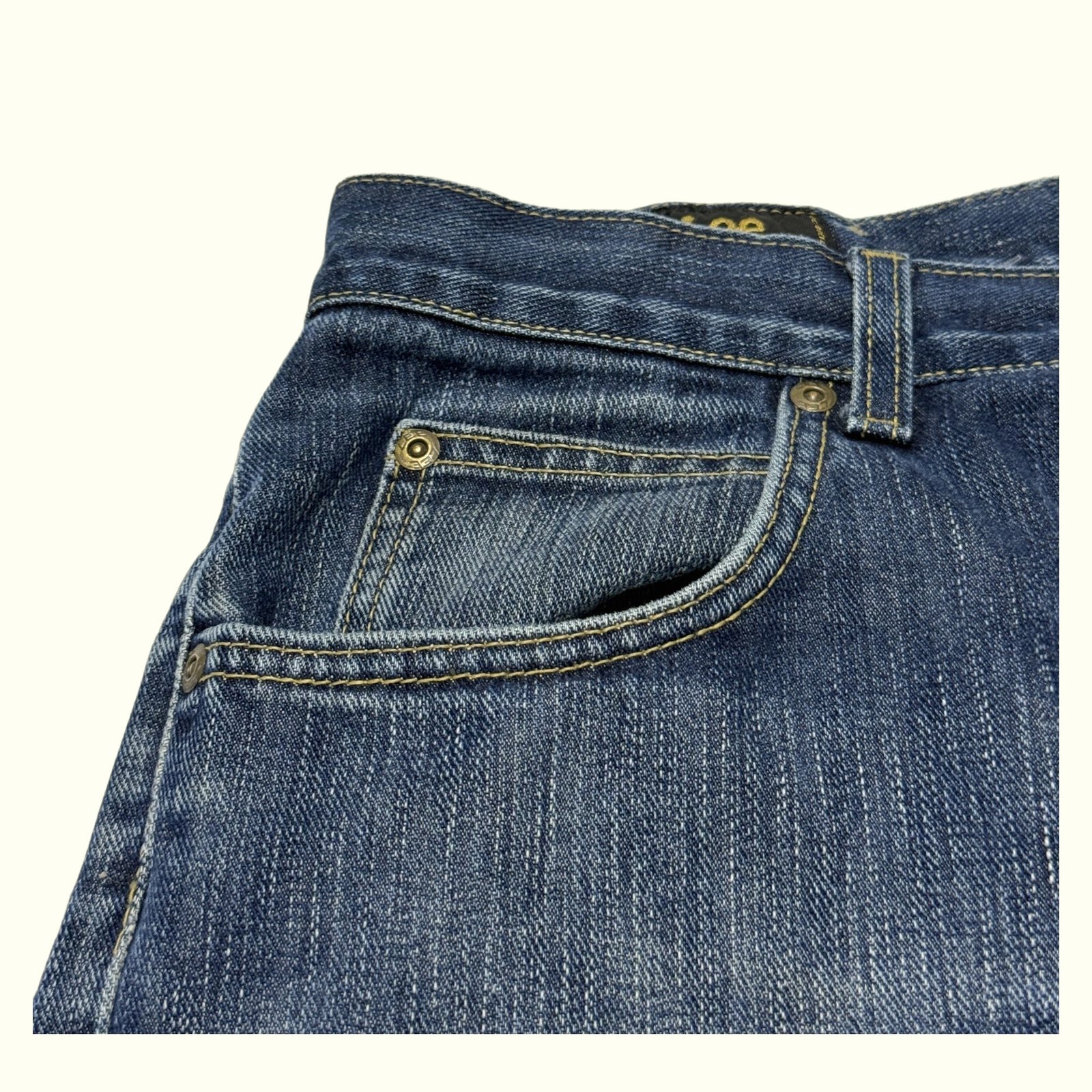 Lee Jean Évasé Homme 1990s Vintage – W32