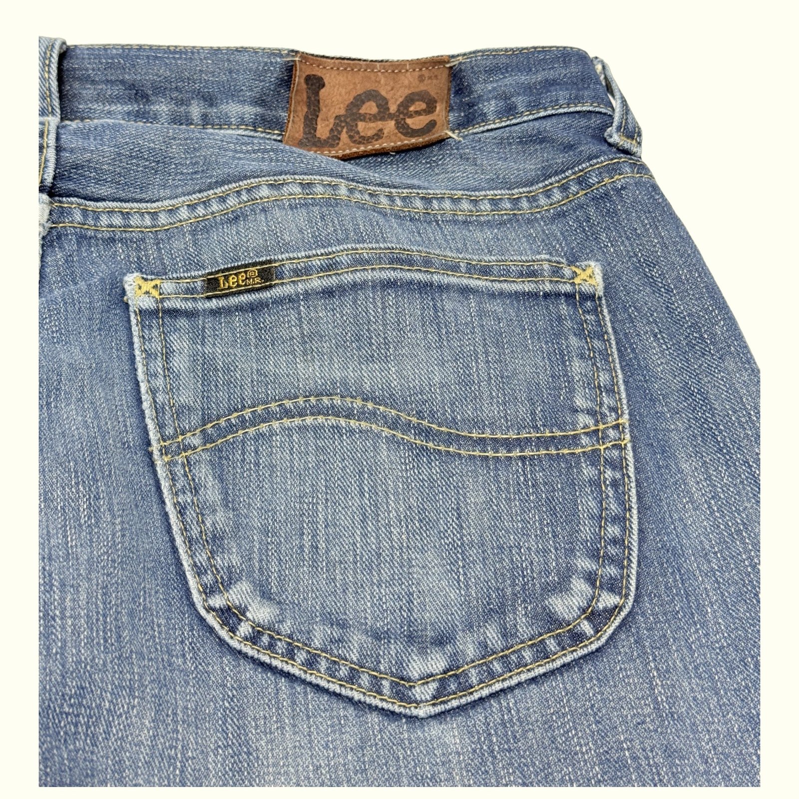 Lee Jean Évasé Homme 1990s Vintage – W32