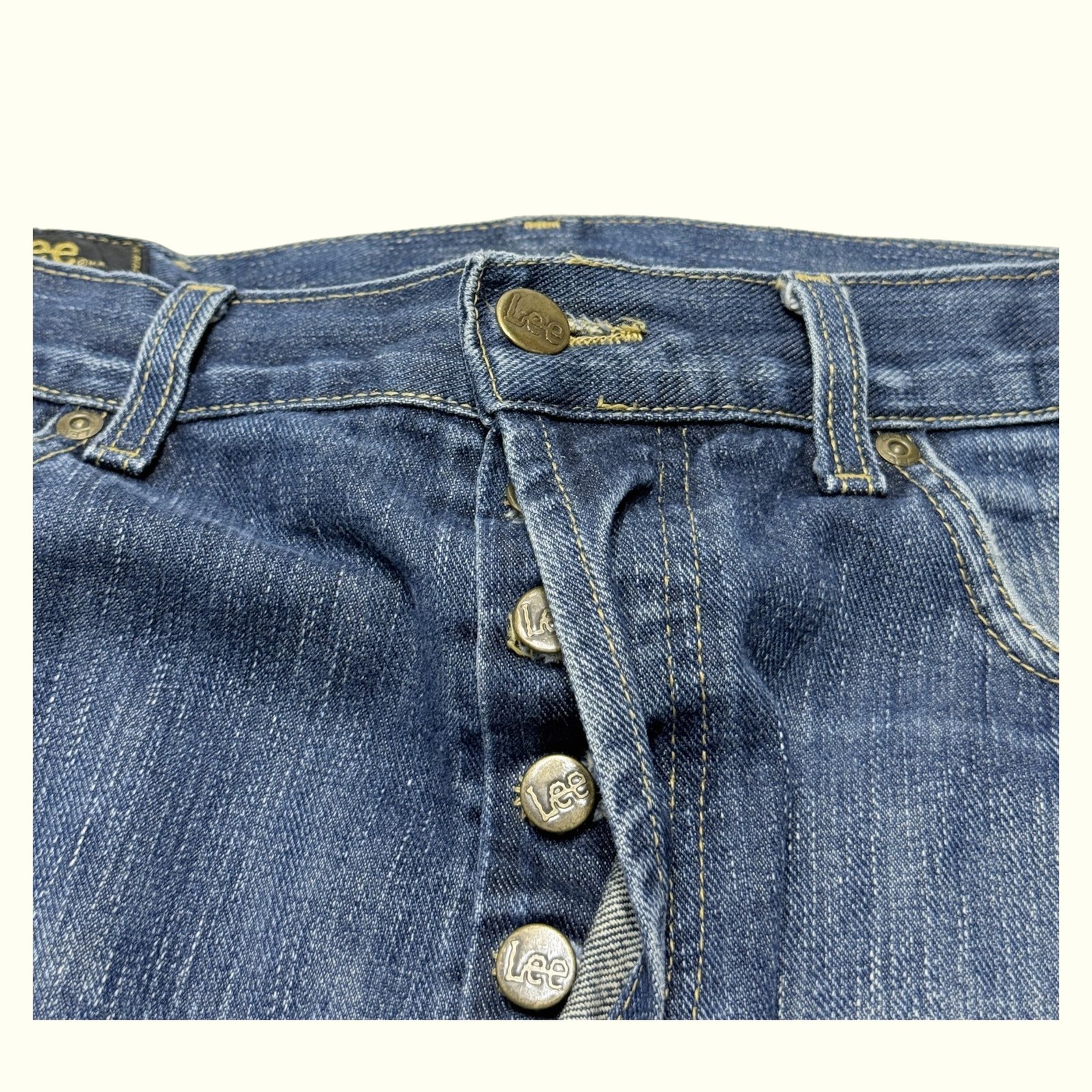 Lee Jean Évasé Homme 1990s Vintage – W32