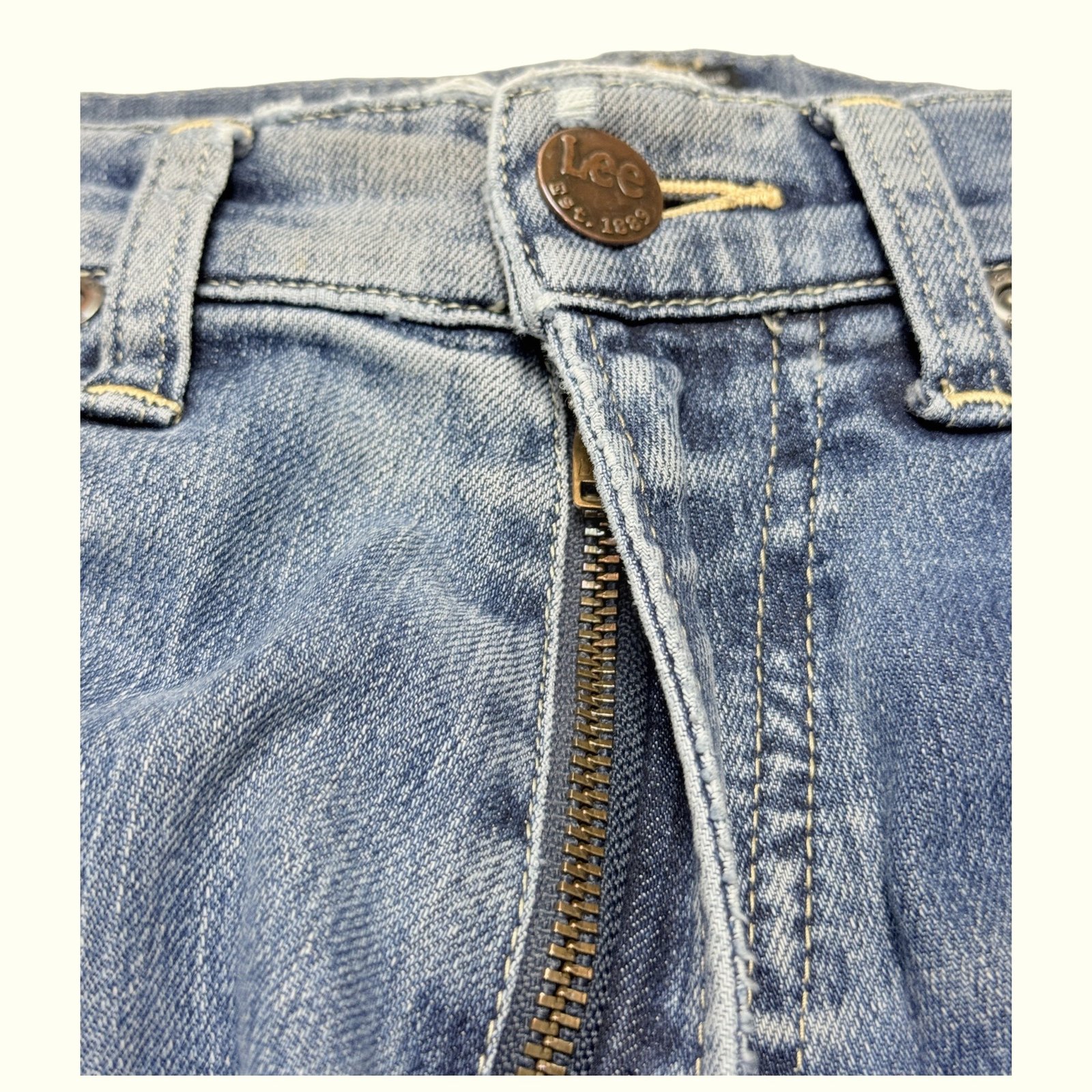 Lee Jean Regular Homme 1990s Vintage – W32