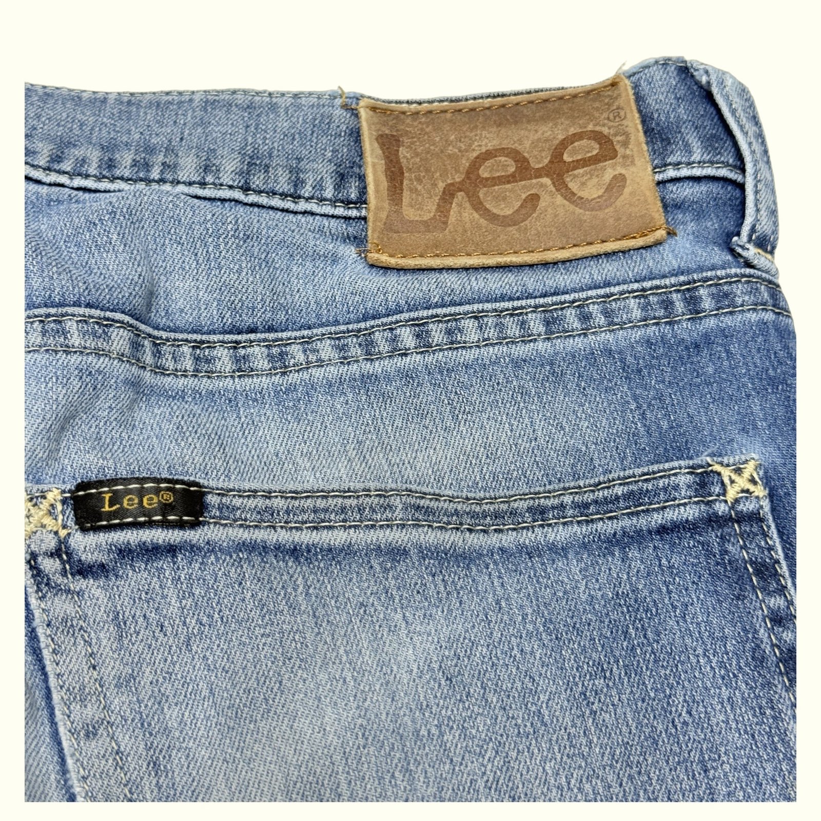 Lee Jean Regular Homme 1990s Vintage – W32