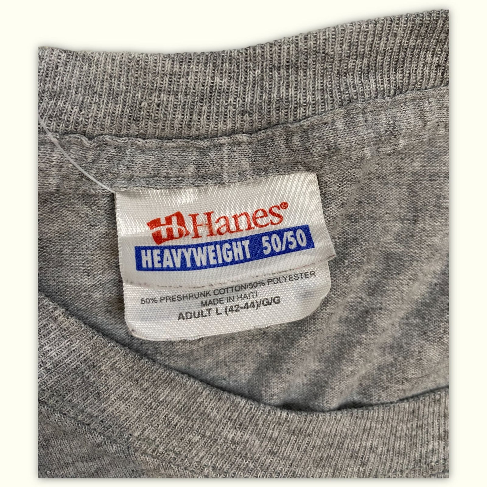 Hanes T-shirt Regular Homme 2000s Vintage – L