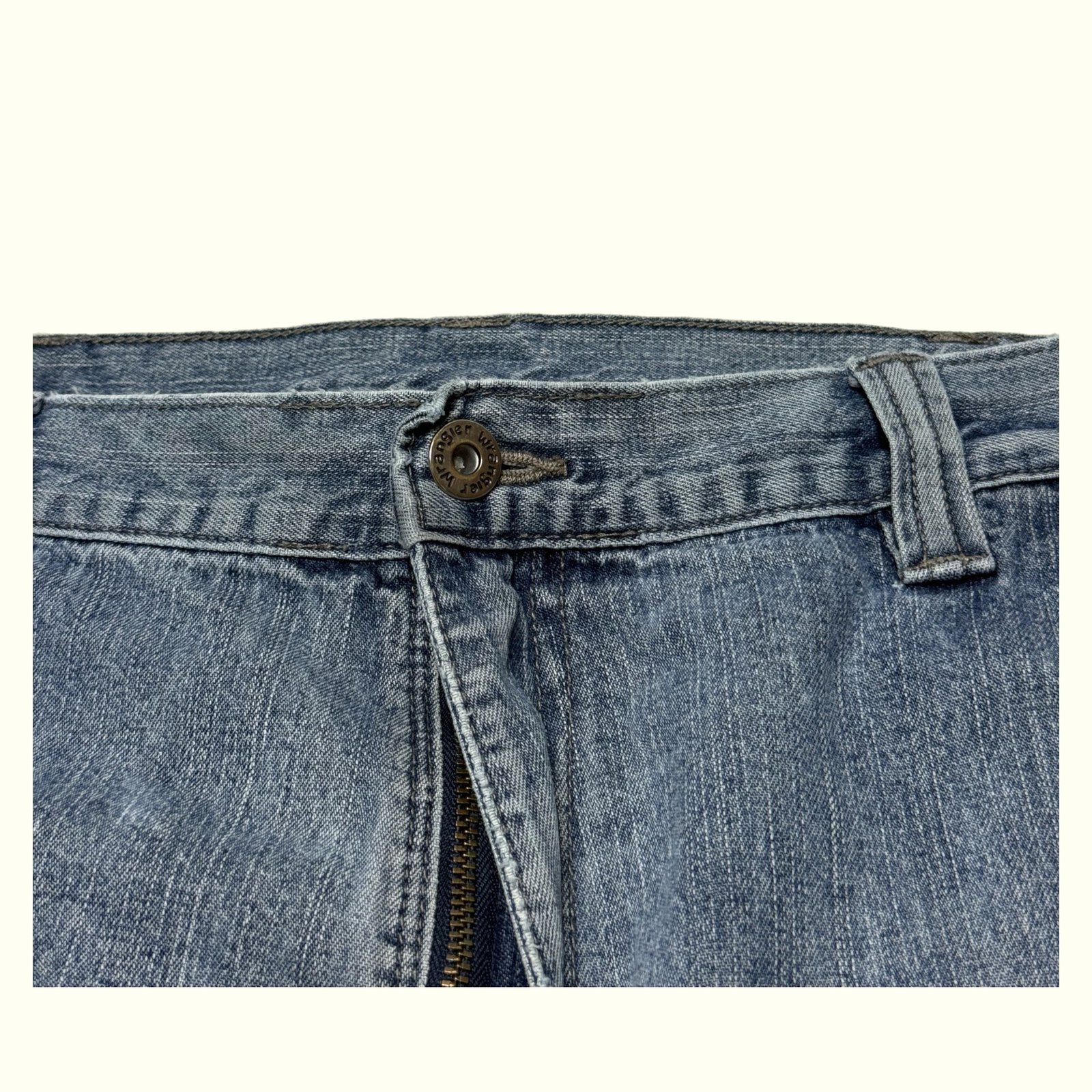 Wrangler Pantalon cargo Baggy Homme 1990s Y2K – W36