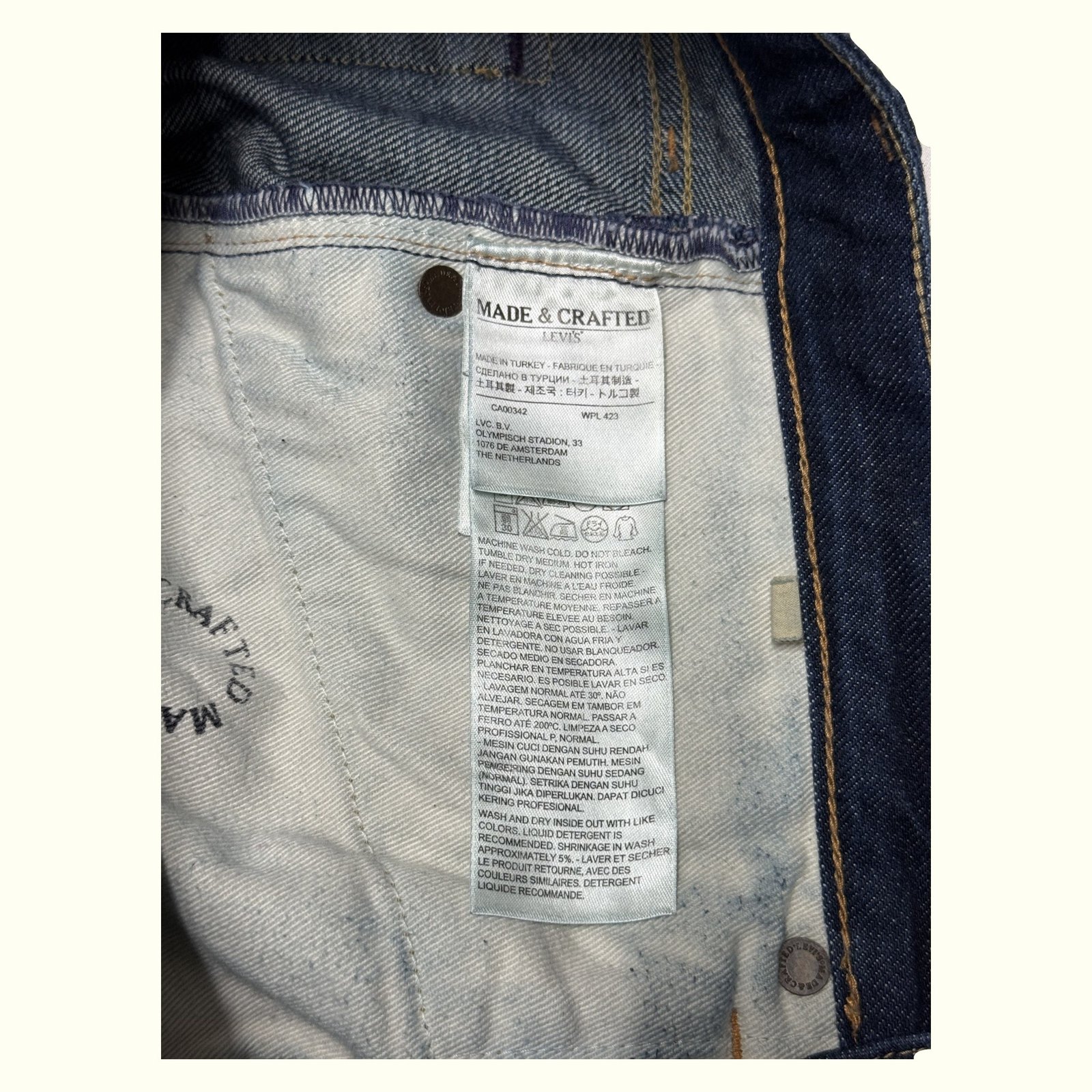 Levi'S Jean Slim Homme 2010s Classique – W30