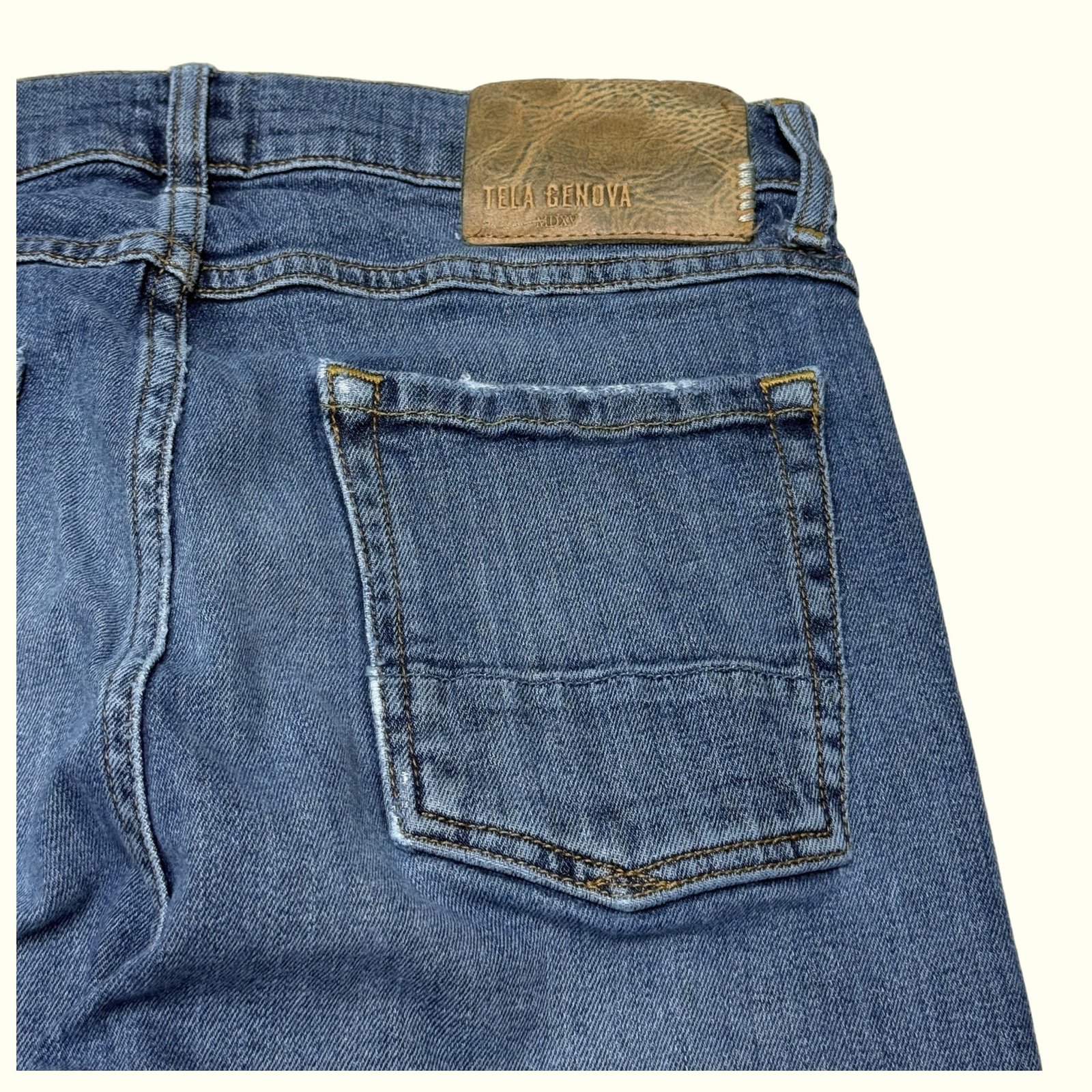 Tela Genova Jean Regular Homme Minimaliste – W29