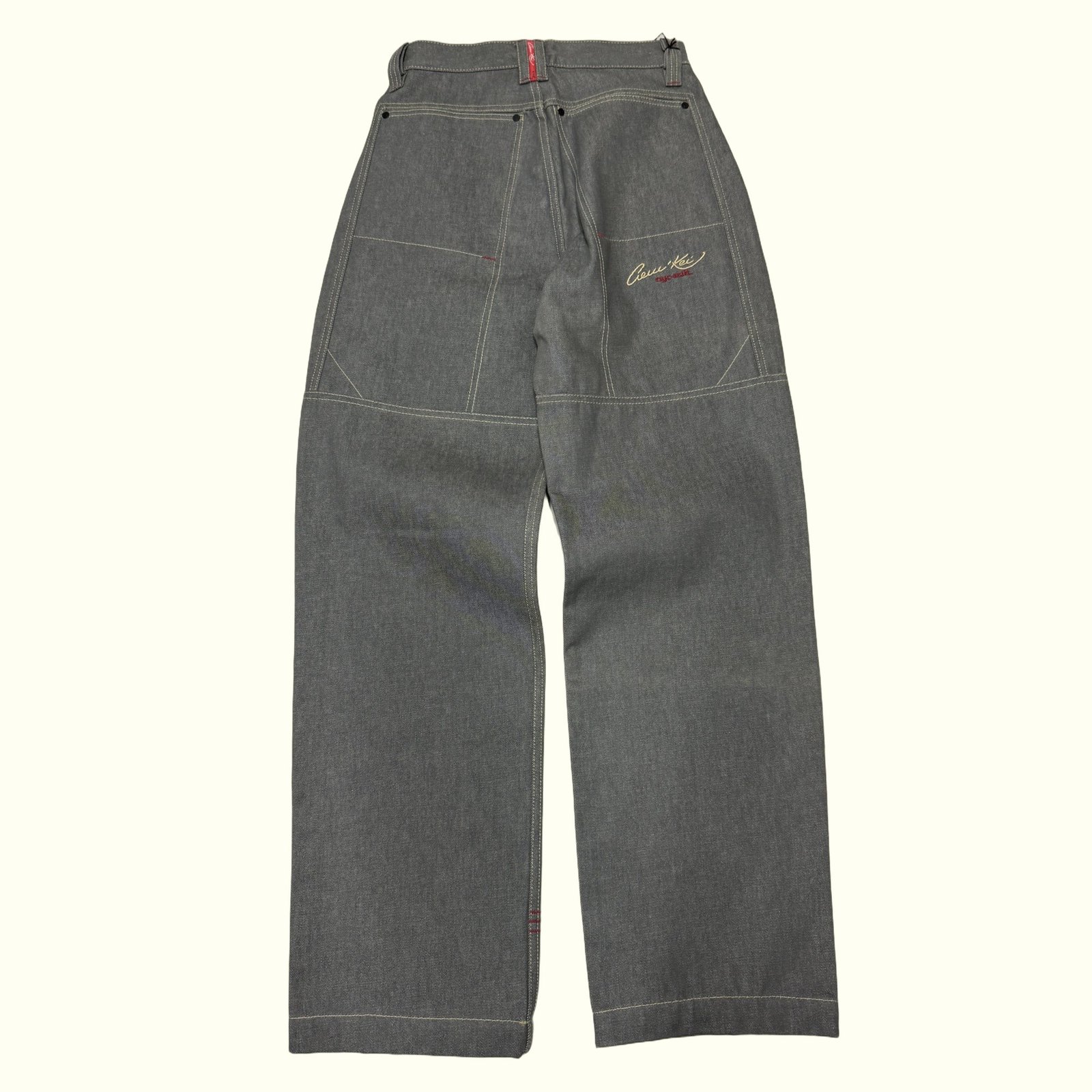 Aem'Kei Jean Baggy Homme 2000s Y2K – W28