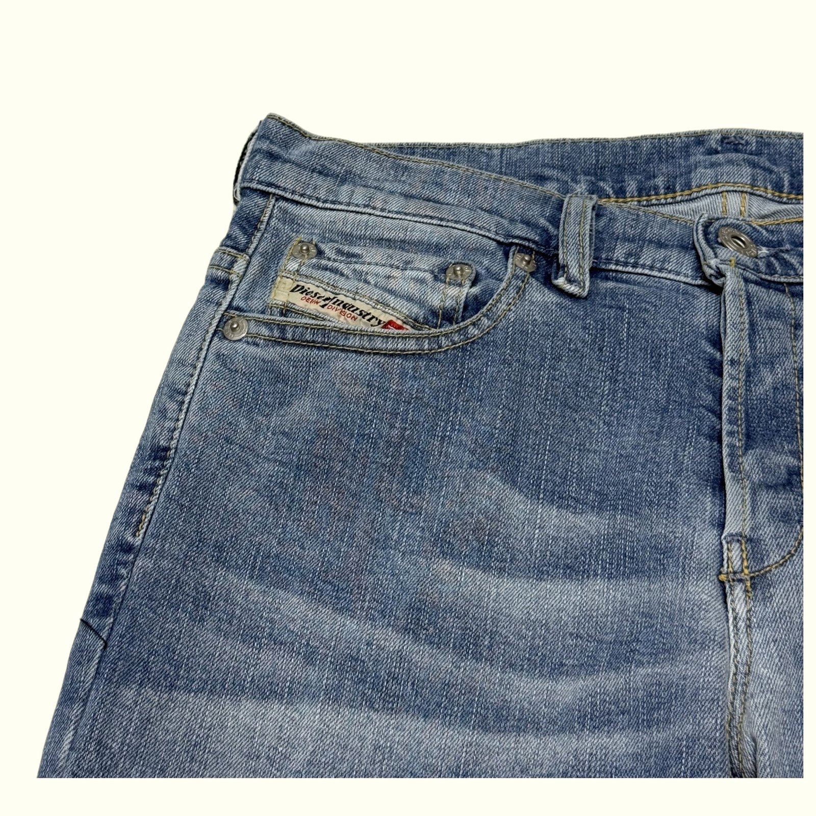 Diesel Jean Évasé Femme 2000s Y2K – W28